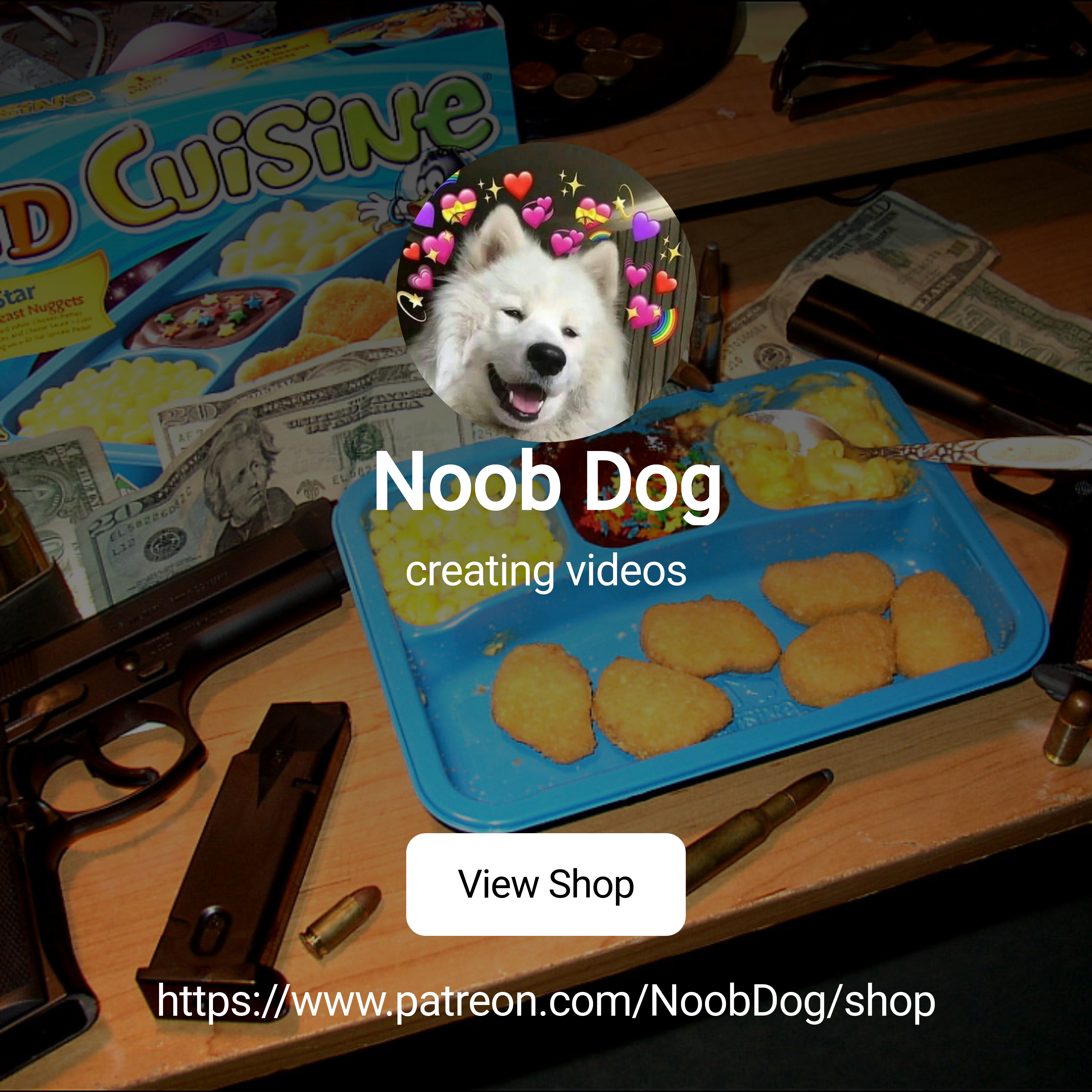 Noob Dog | creating videos | Patreon