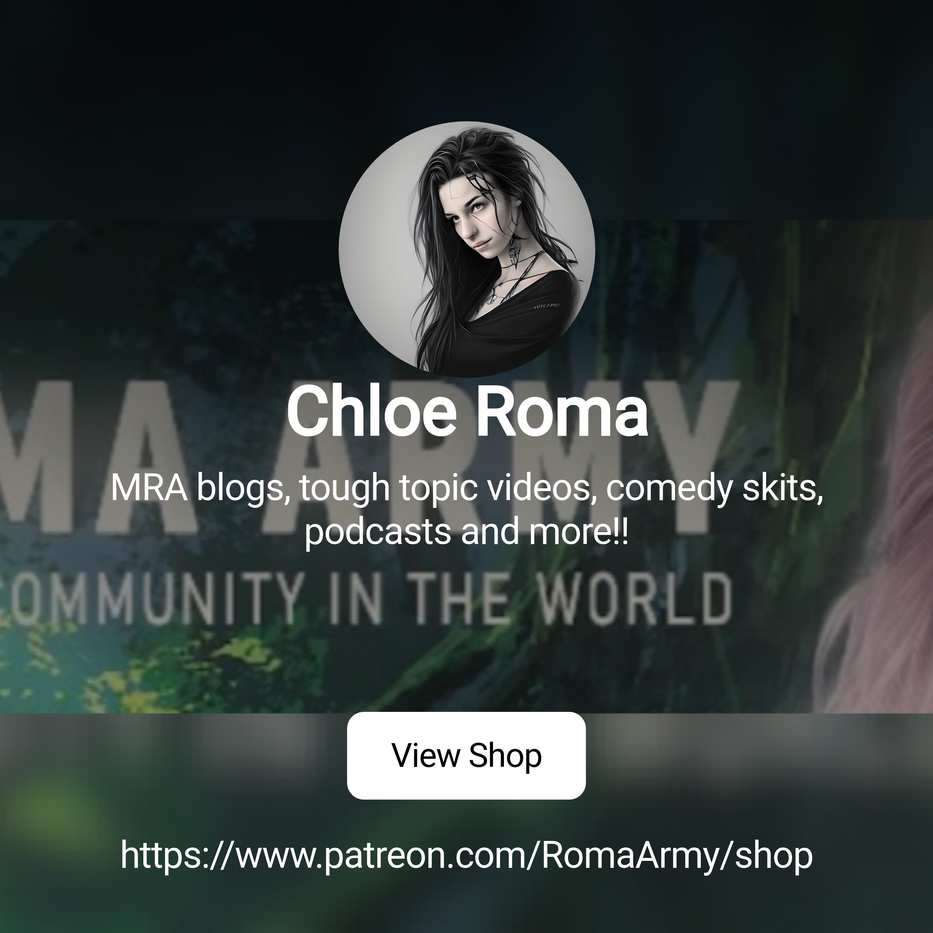 Roma Army | MRA blogs, tough topic videos, comedy skits, podcasts and  more!! | Patreon