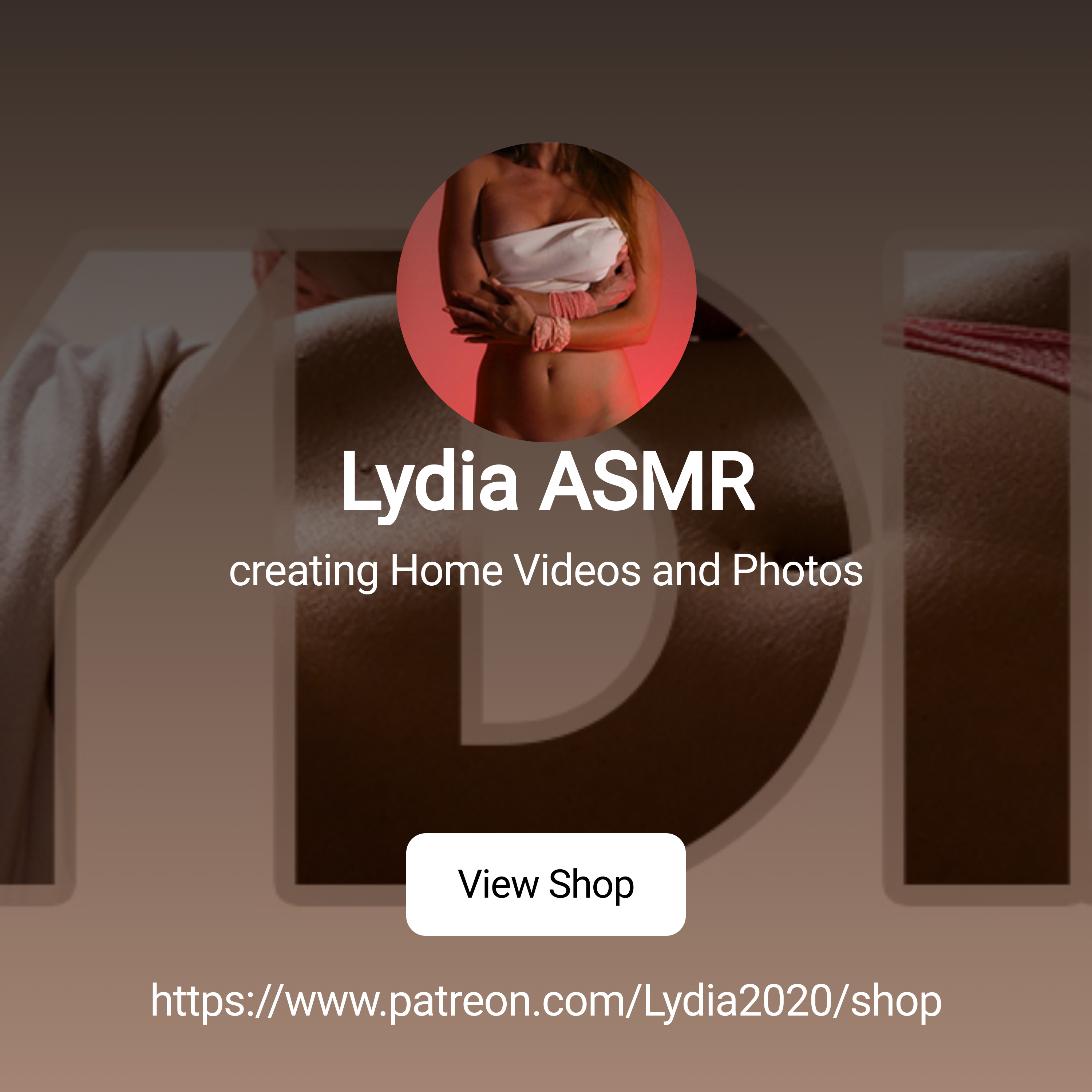 Lydia ASMR | creating Home Videos and Photos | Patreon