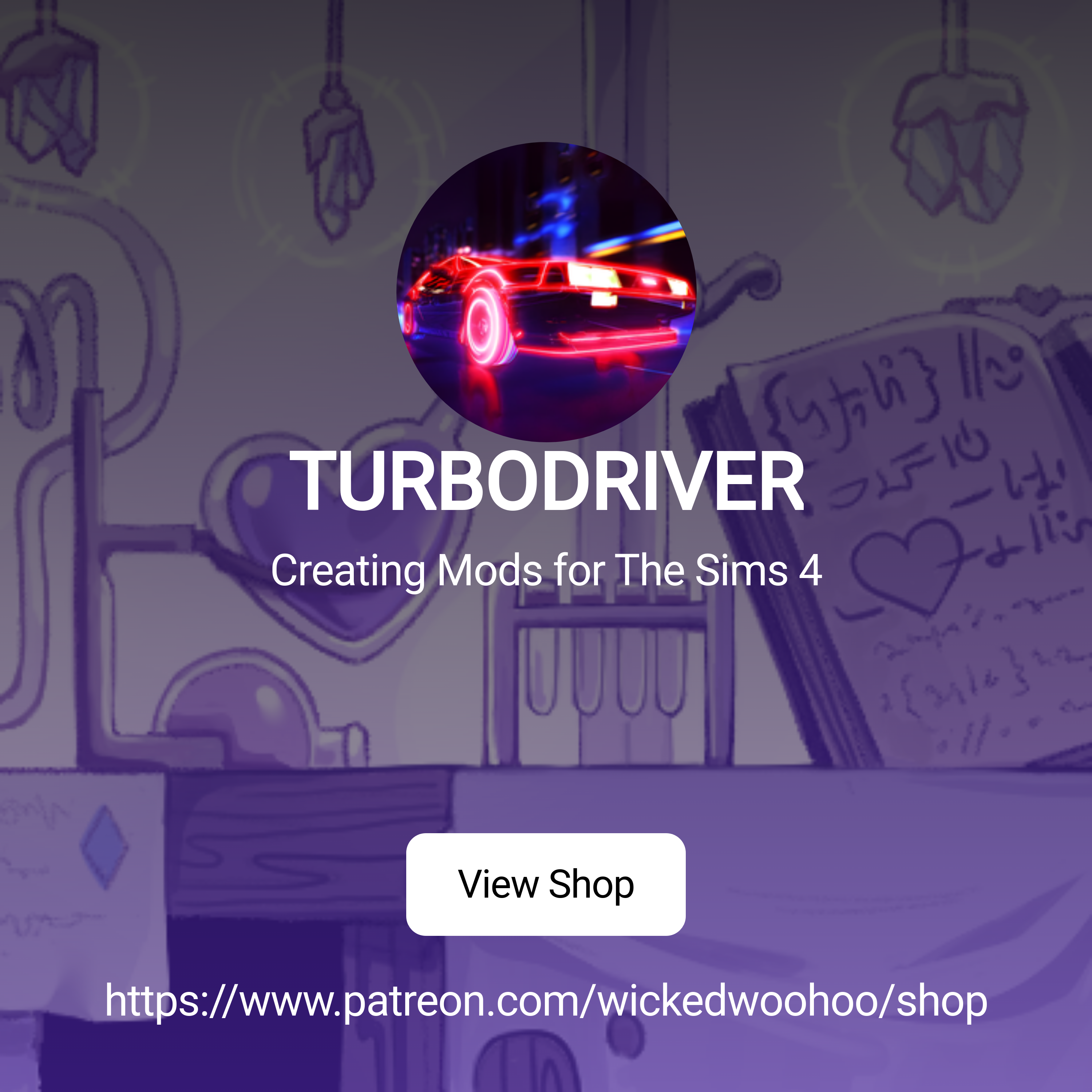 TURBODRIVER | Creating Mods for The Sims 4 | Patreon