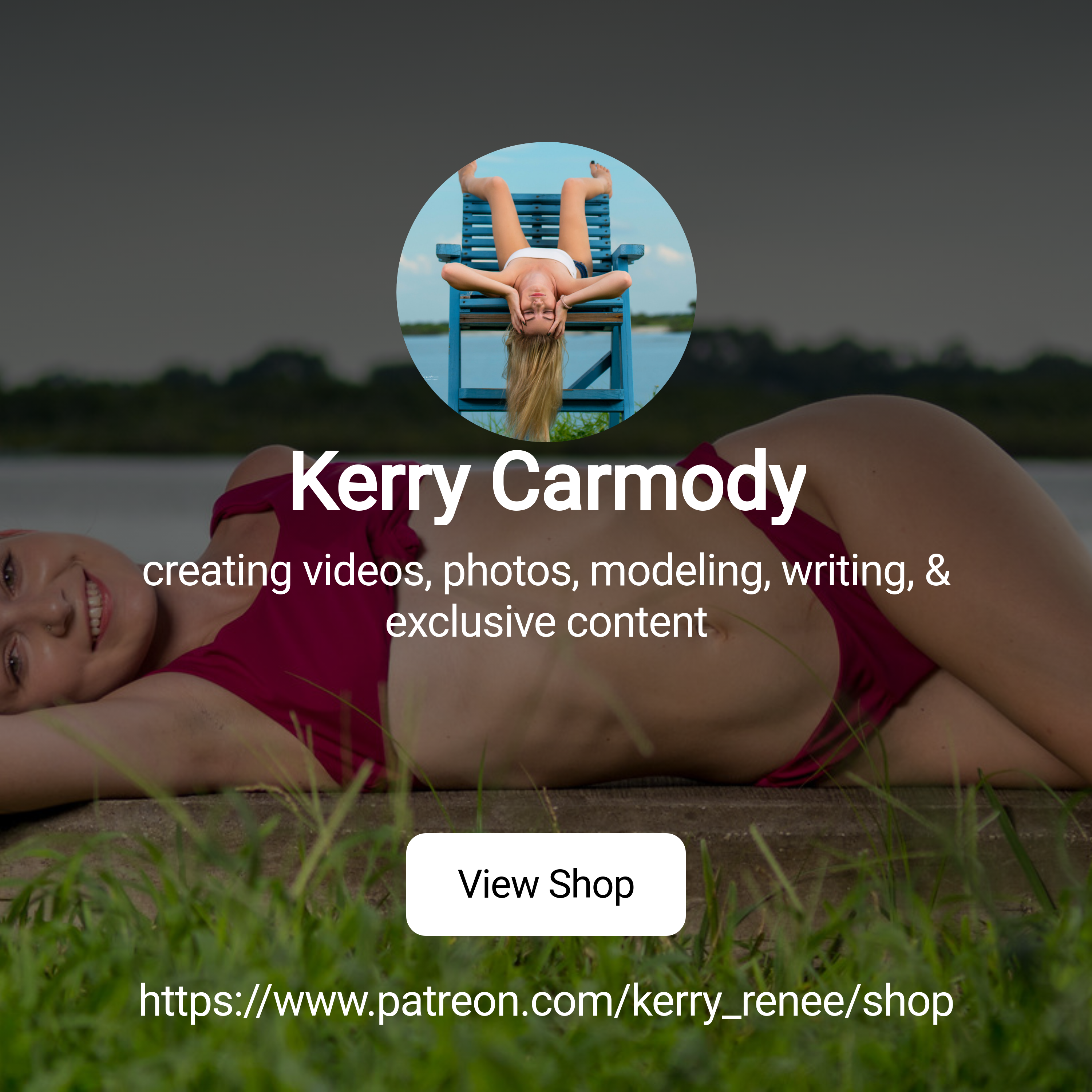 Kerry Carmody's new Patreon releaseHer latest exclusiveThe anticipation of Kerry Carmody's fans