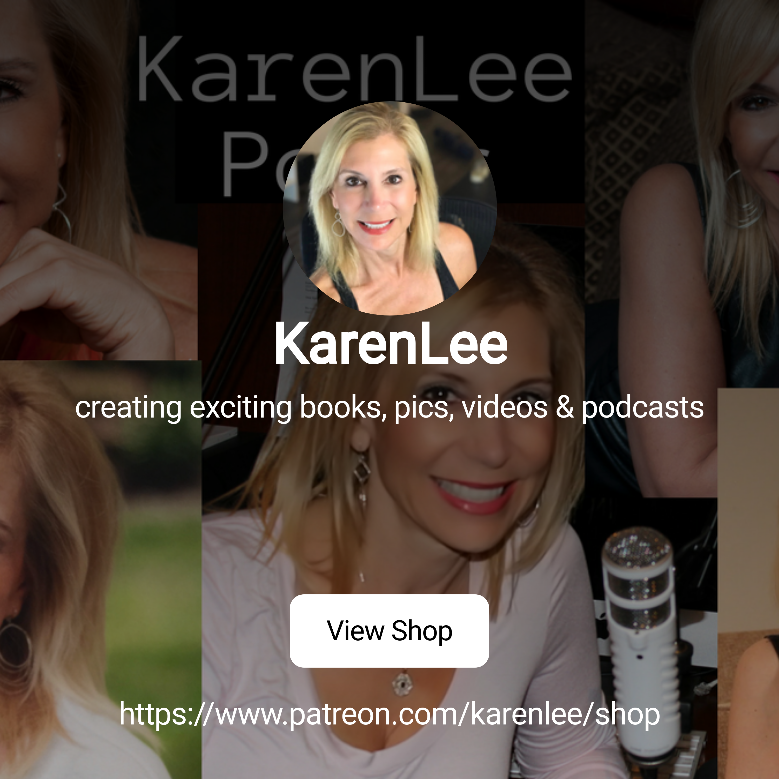 KarenLee | creating exciting books, pics, videos & podcasts | Patreon