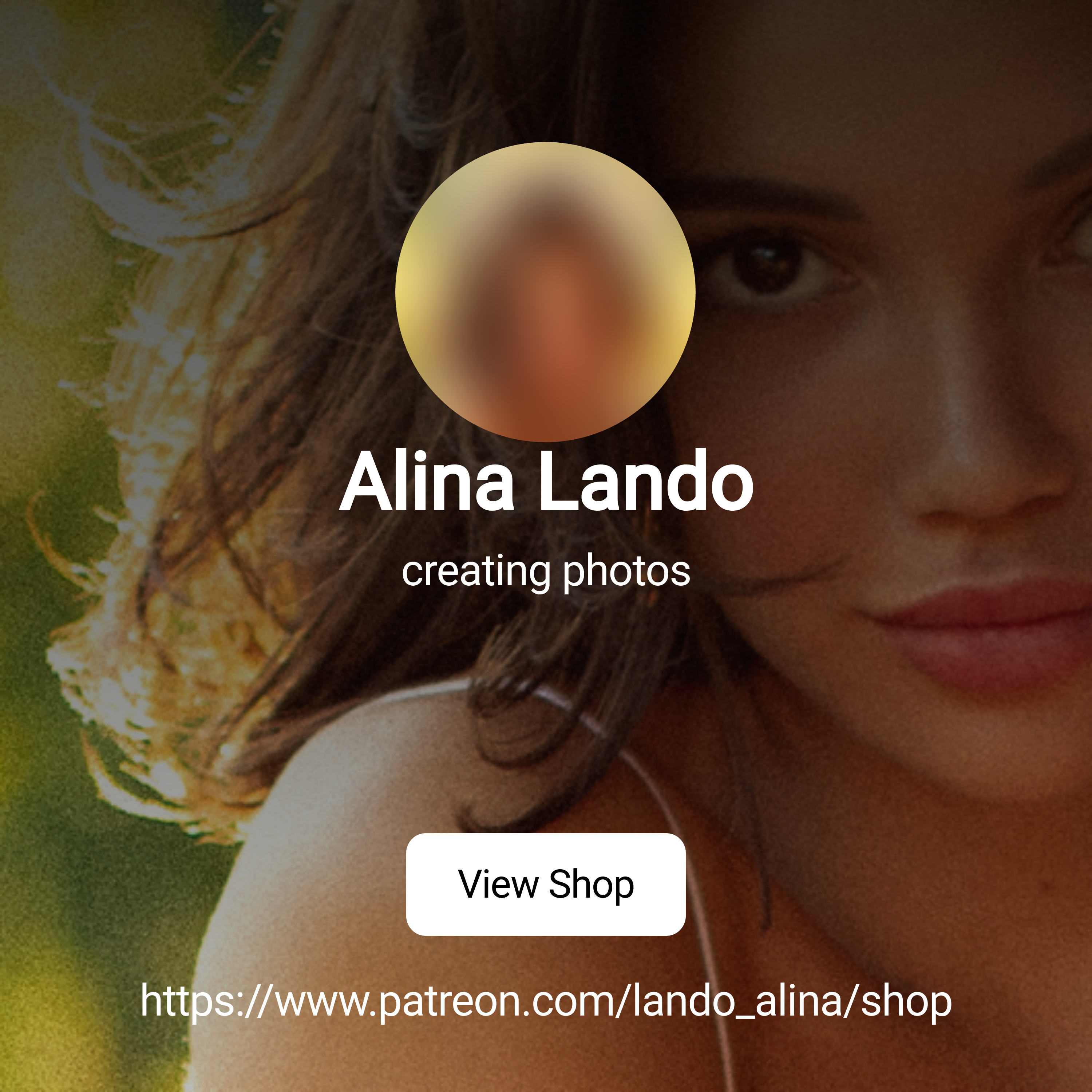 Alina Lando | creating photos | Patreon