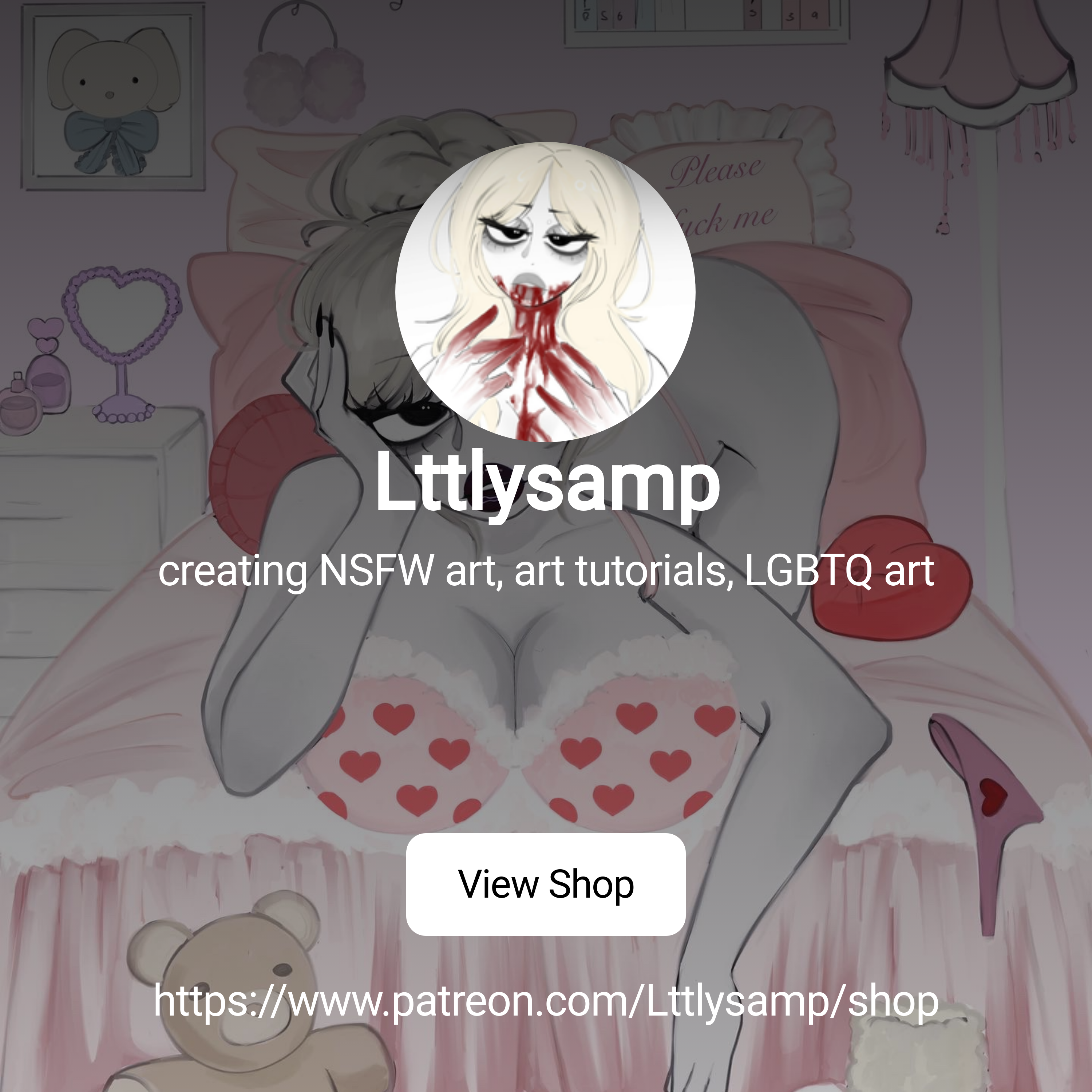 Lttlysamp | creating NSFW art, art tutorials, LGBTQ art | Patreon