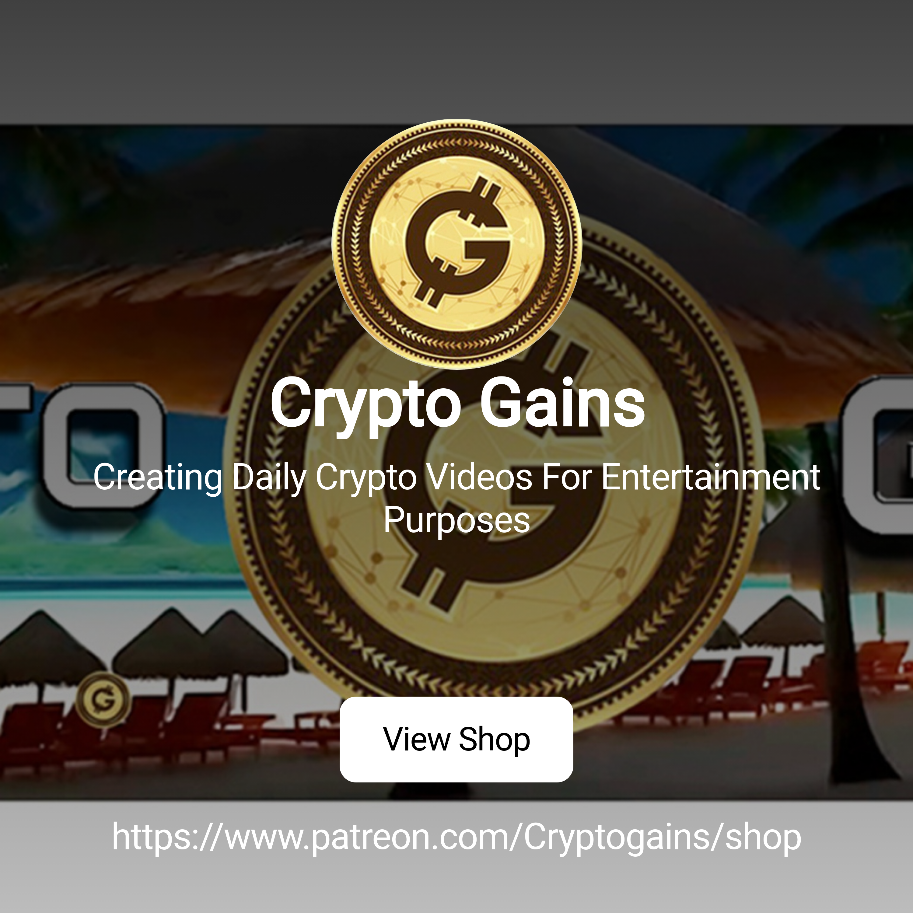 Crypto Gains | Patreon