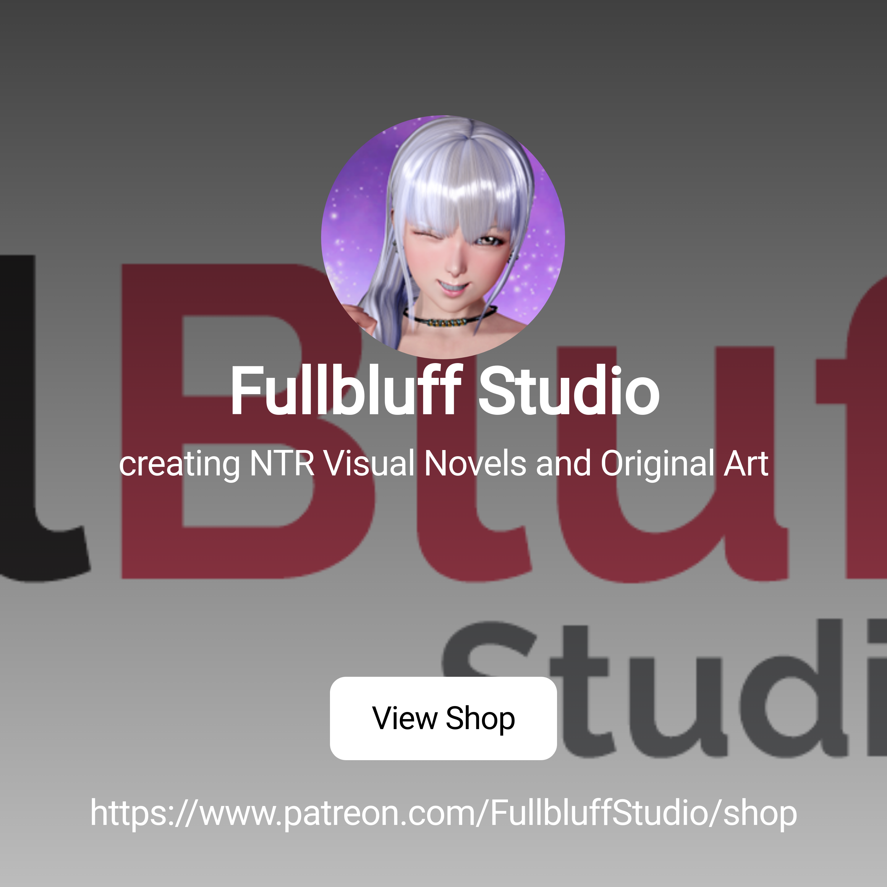 Fullbluff Studio | creating NTR Visual Novels and Original Art | Patreon