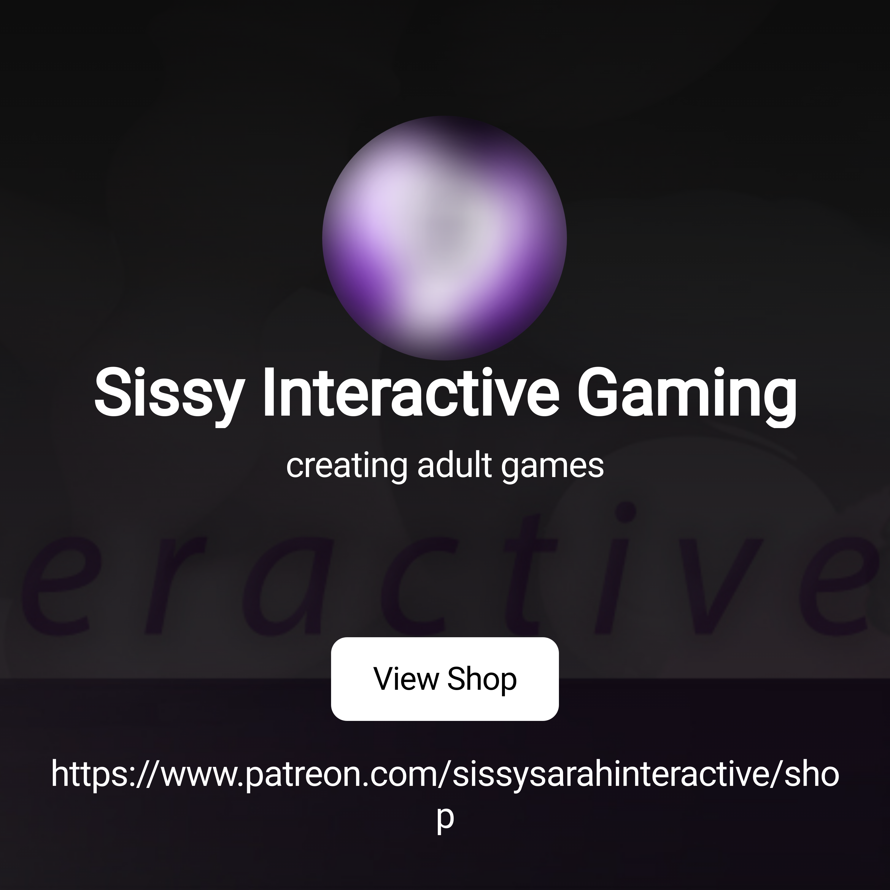 Sissy Interactive Gaming | creating adult games | Patreon