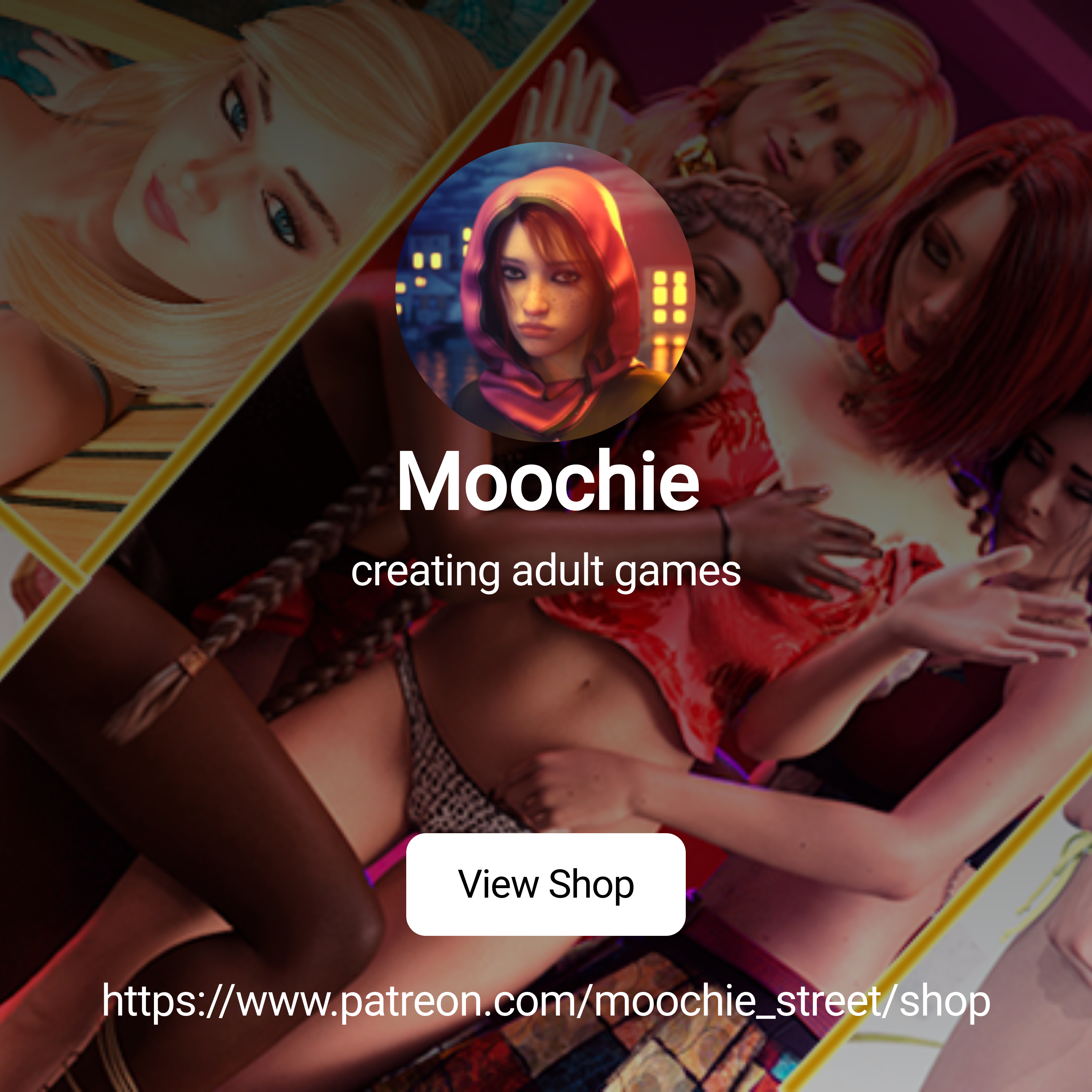 Moochie | creating adult games | Patreon