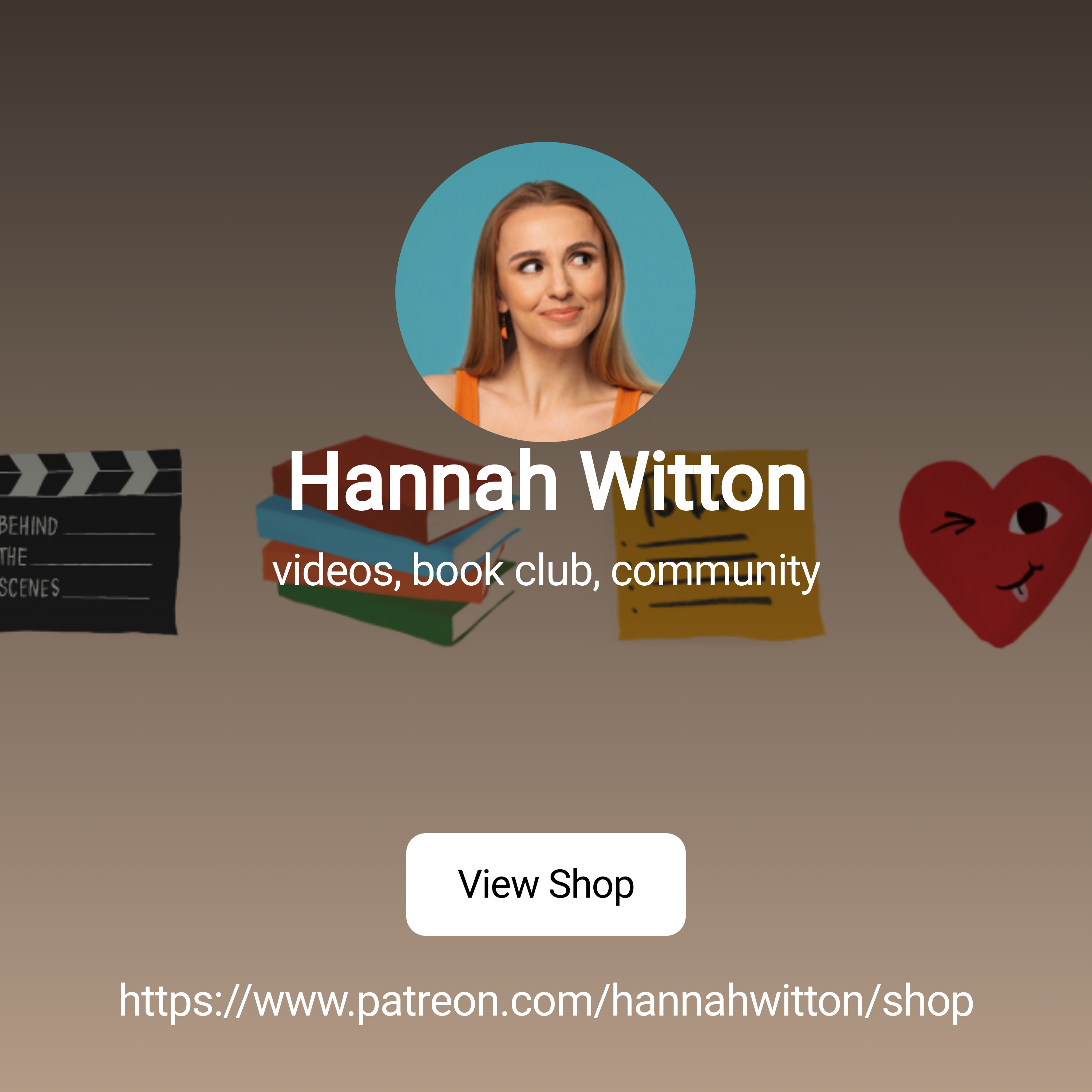 Hannah Witton | videos, book club, community | Patreon