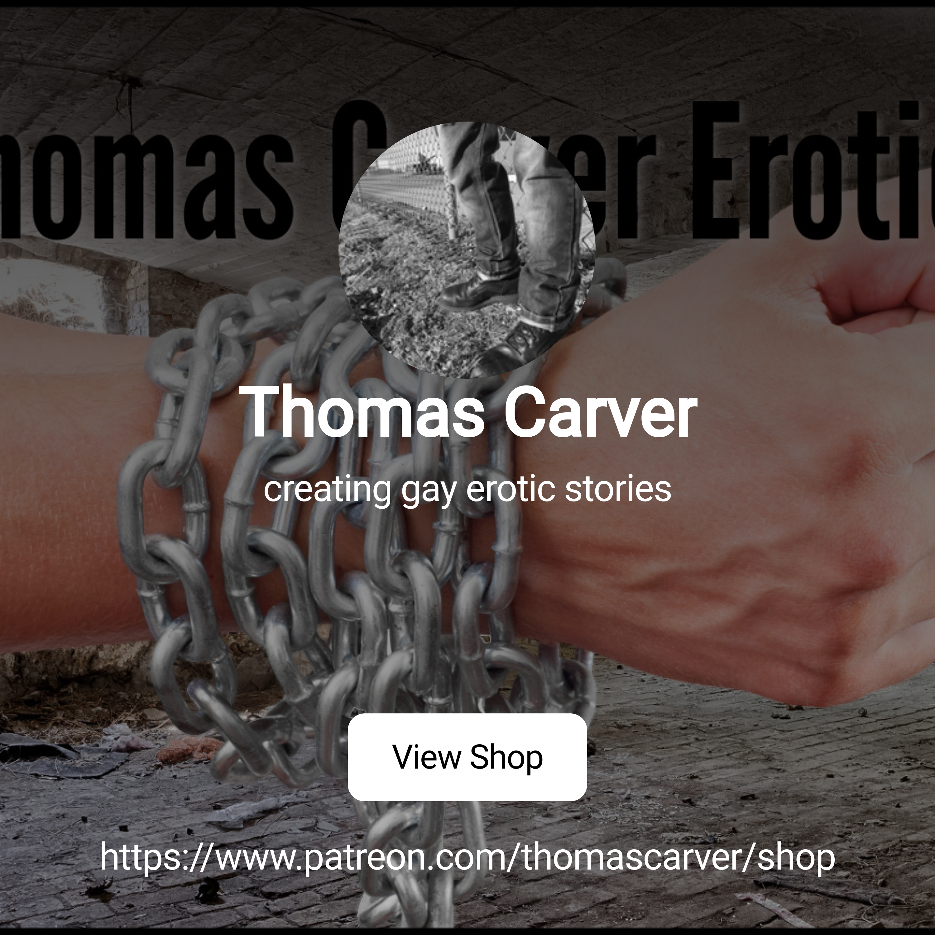 Thomas Carver | creating gay erotic stories | Patreon