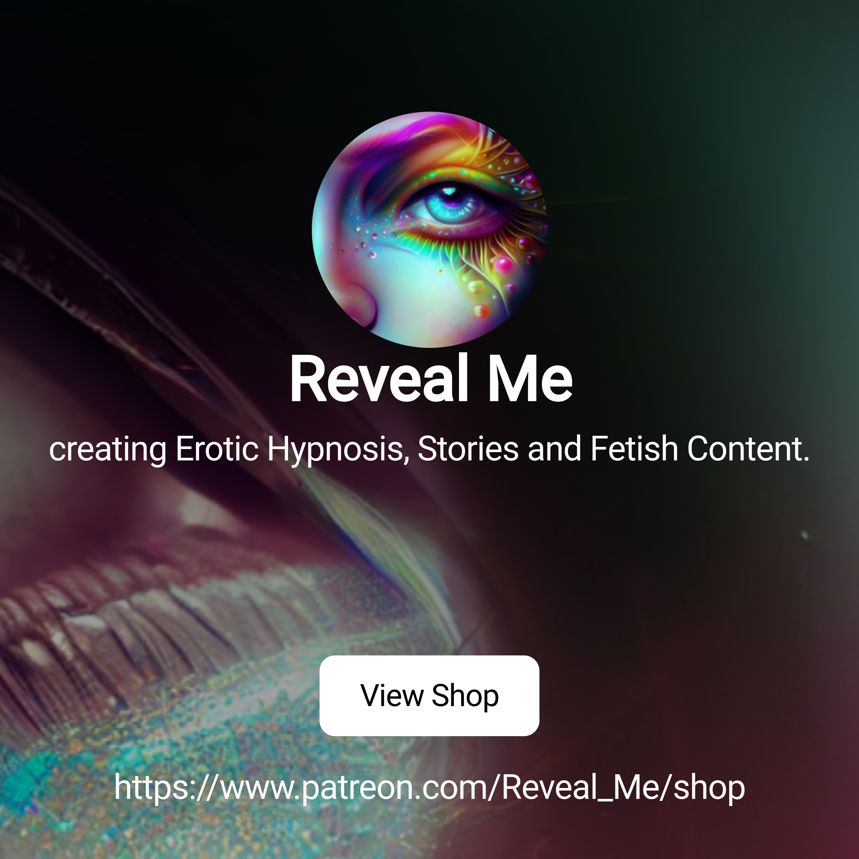 Reveal Me | creating Erotic Hypnosis, Stories and Fetish Content. | Patreon