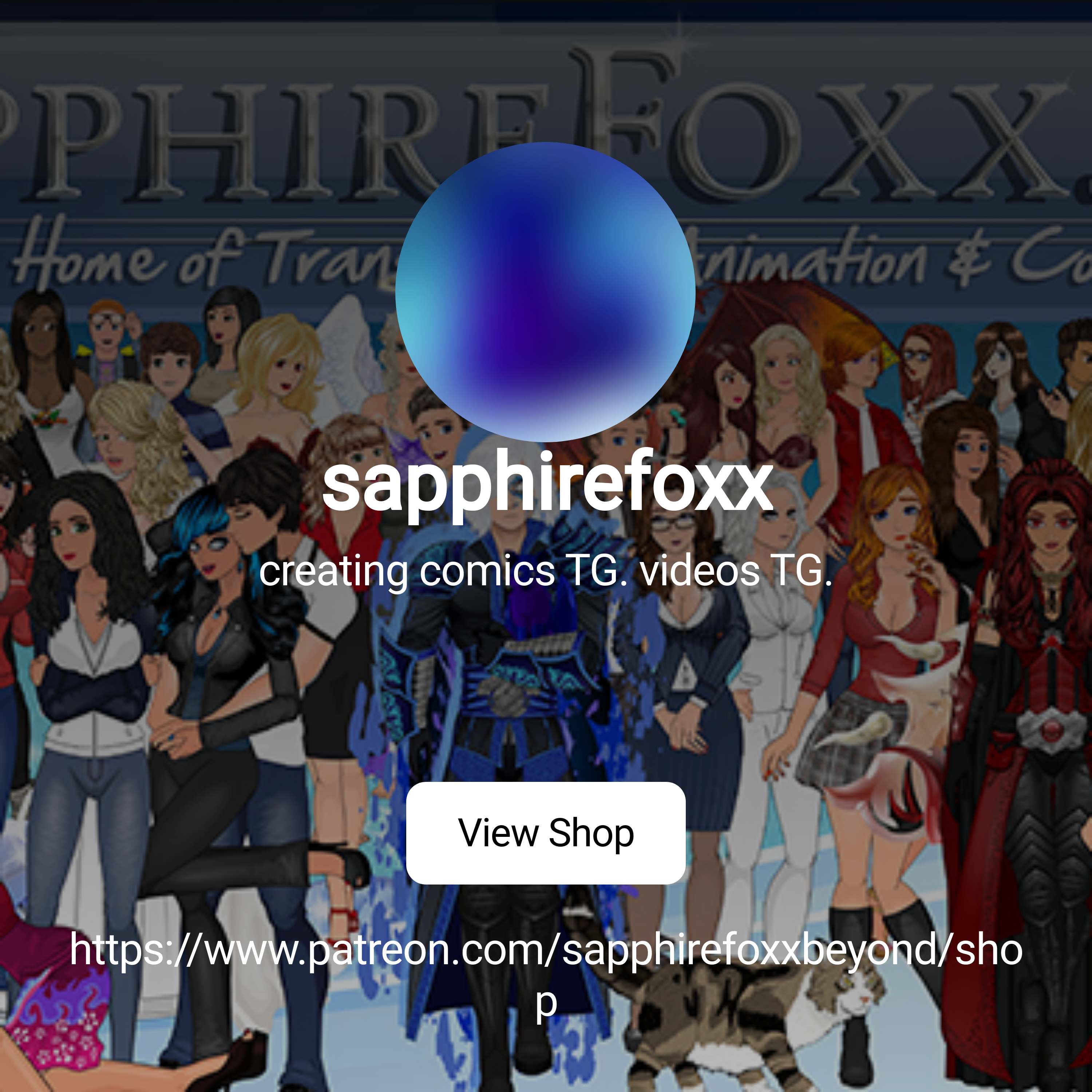 sapphirefoxx | creating comics TG. videos TG. | Patreon