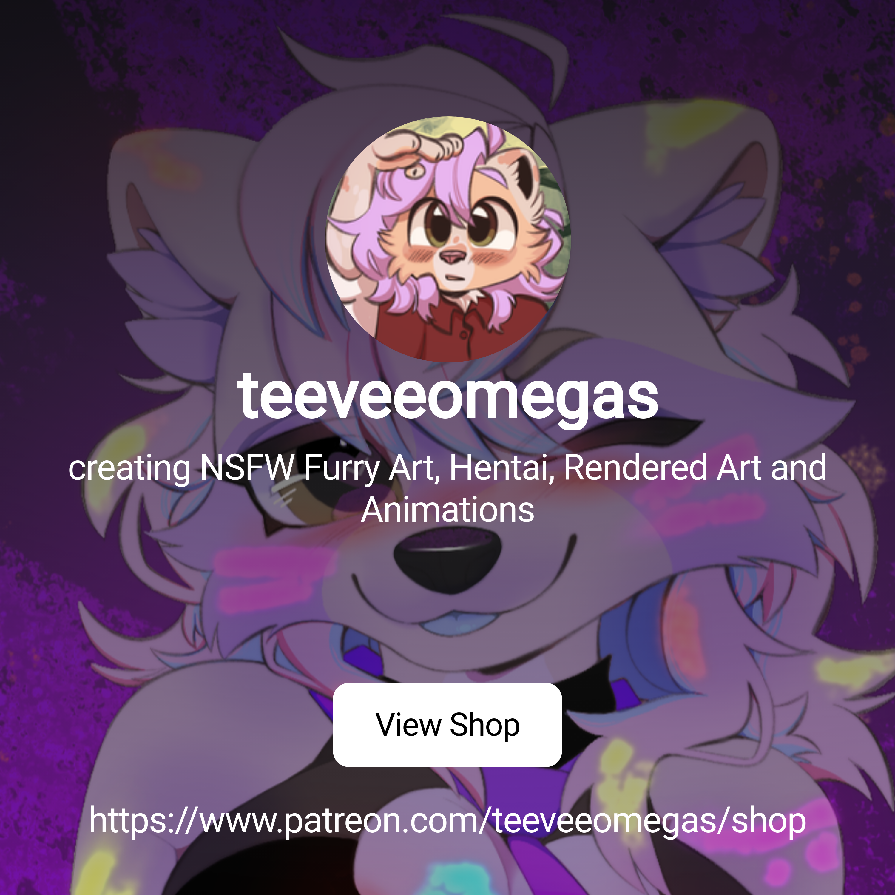 teeveeomegas | creating NSFW Furry Art, Hentai, Rendered Art and Animations  | Patreon