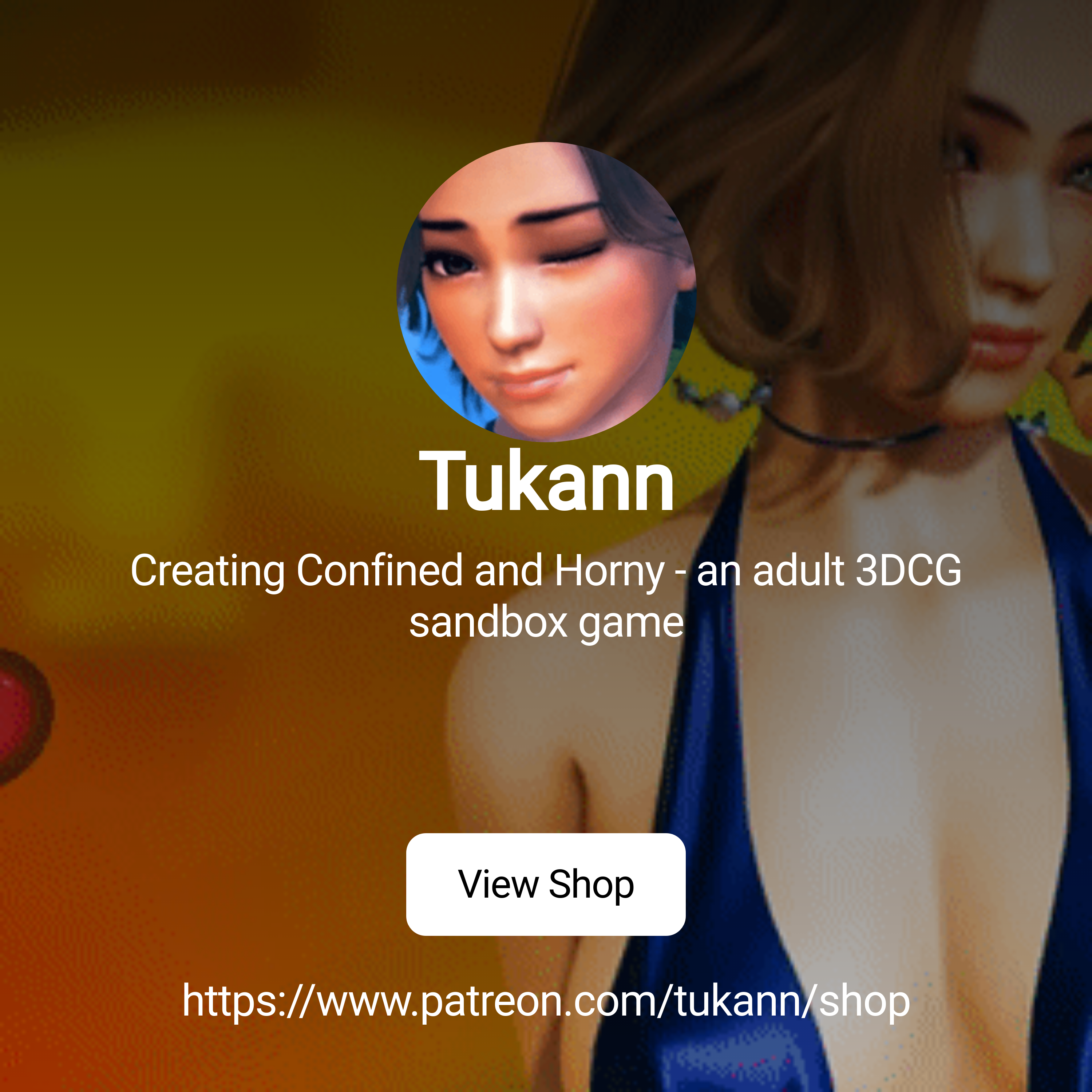 Tukann | Creating Confined and Horny - an adult 3DCG sandbox game | Patreon