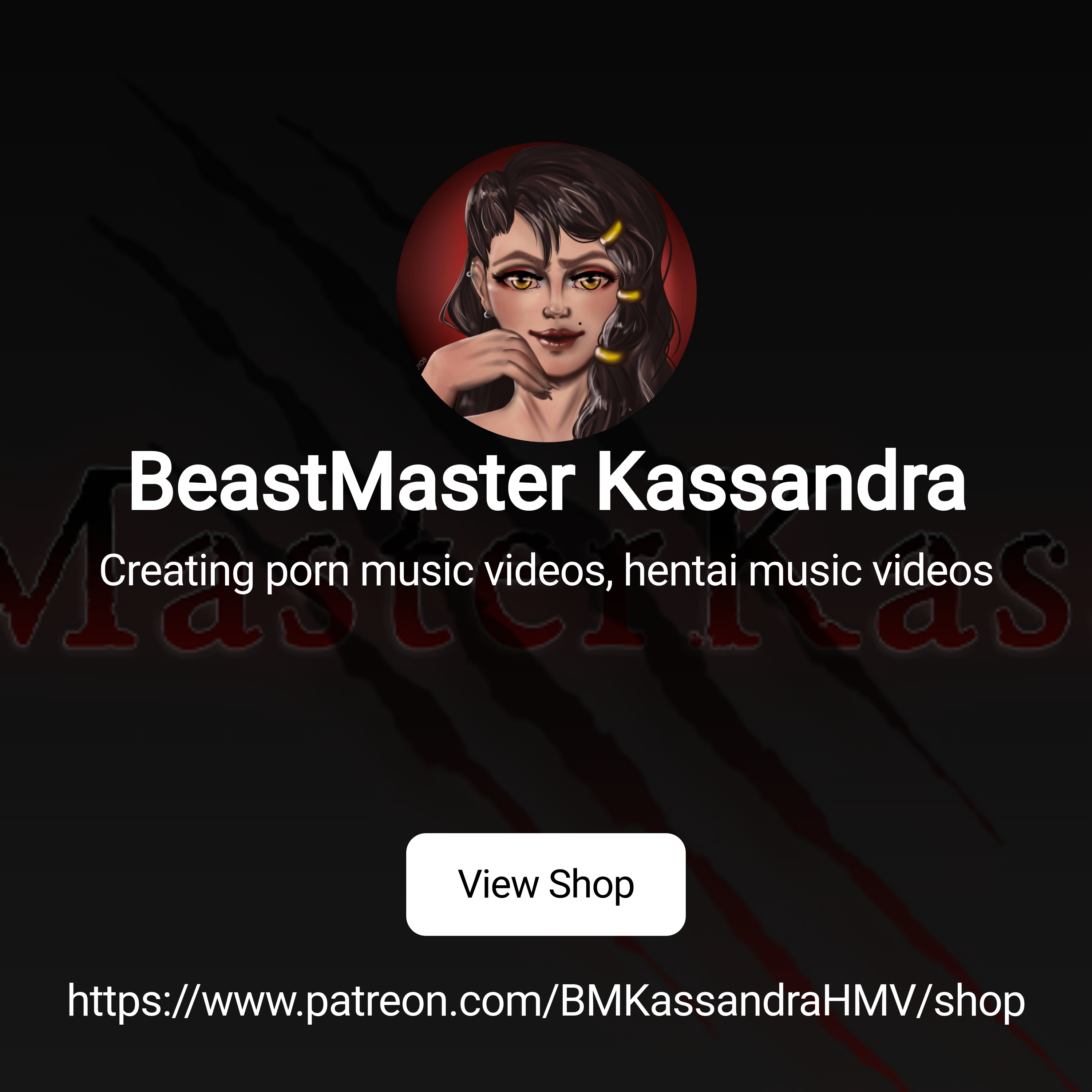 BeastMaster Kassandra | Creating porn music videos, hentai music videos |  Patreon