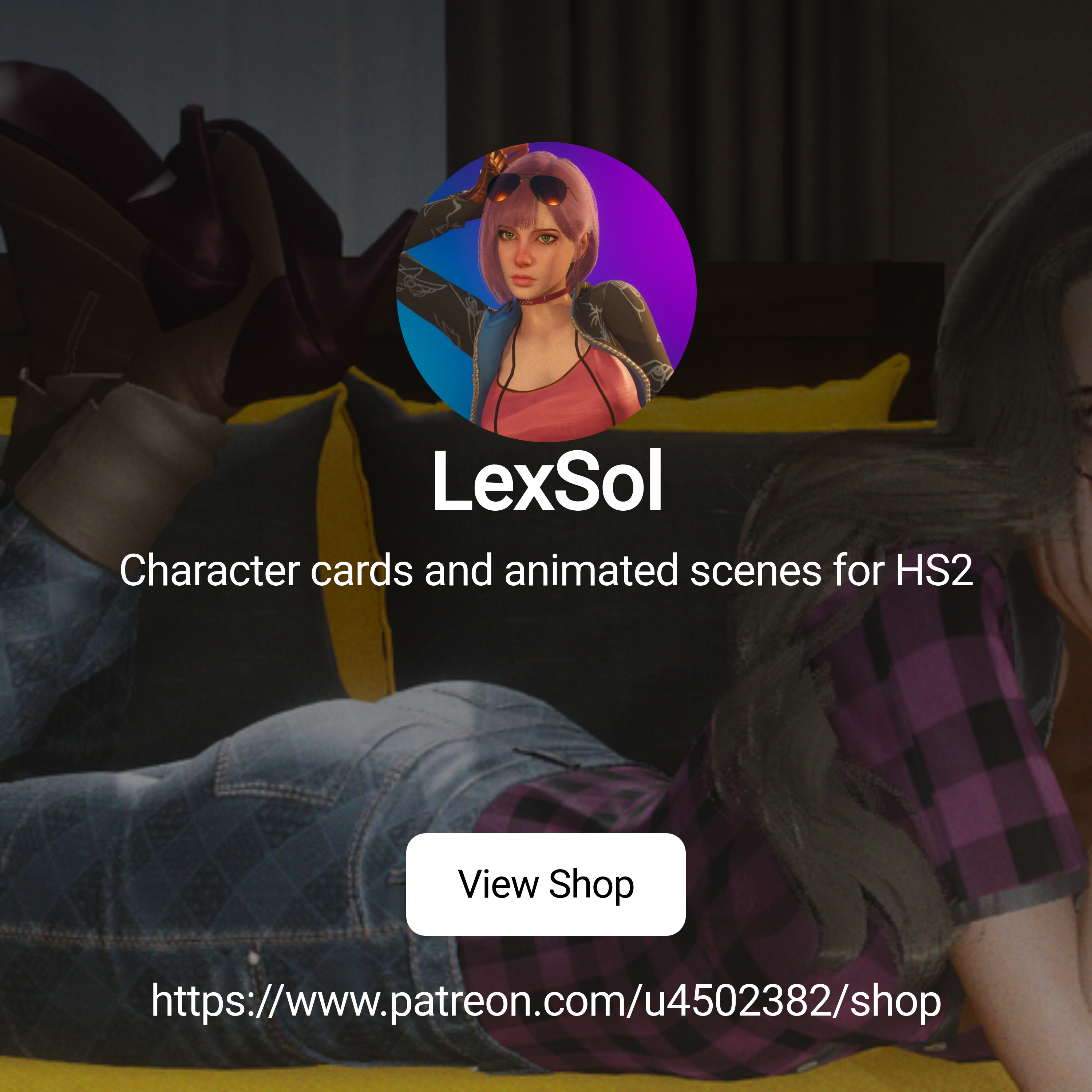 LexSol | Character cards and animated scenes for HS2 | Patreon