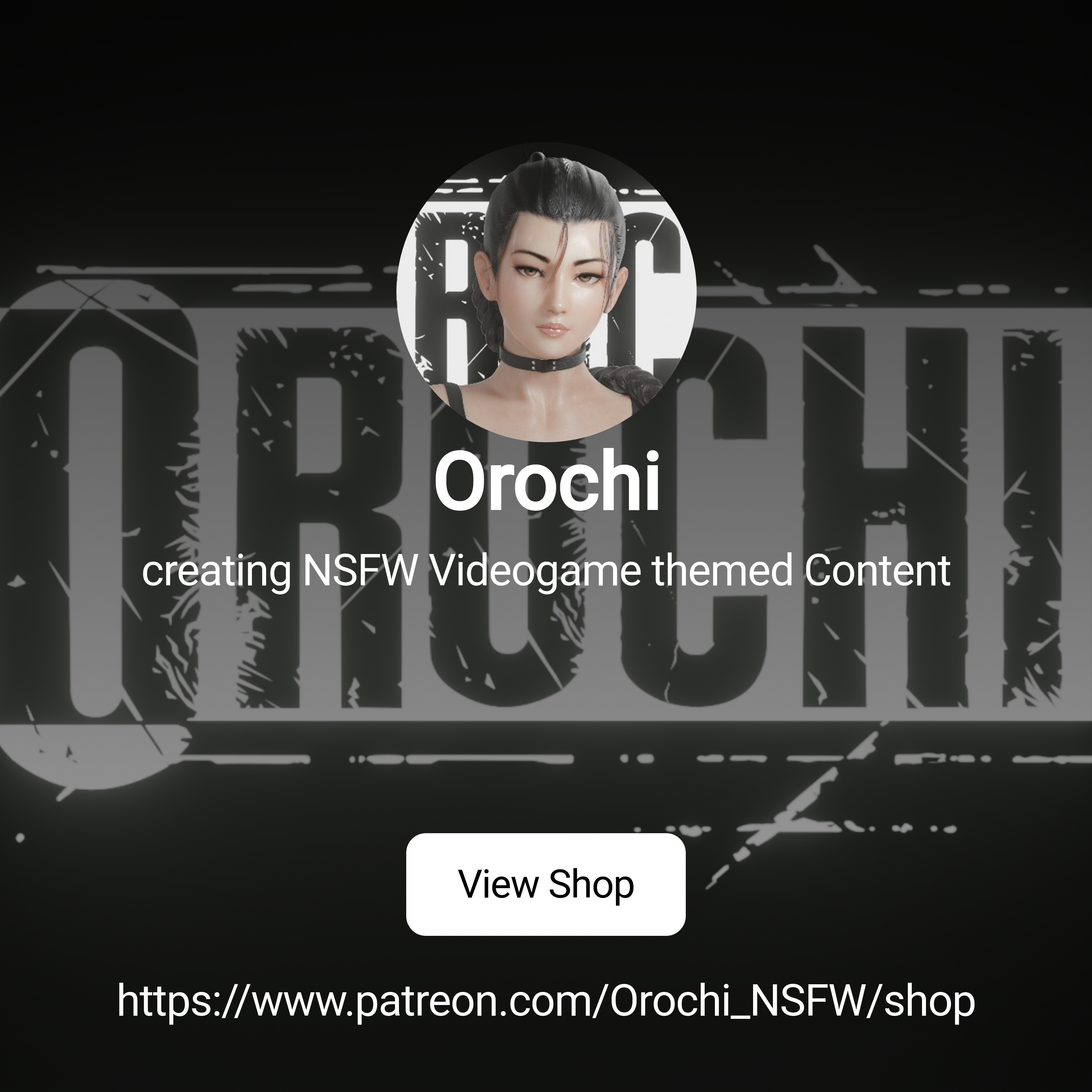 Orochi | creating NSFW Videogame themed Content | Patreon