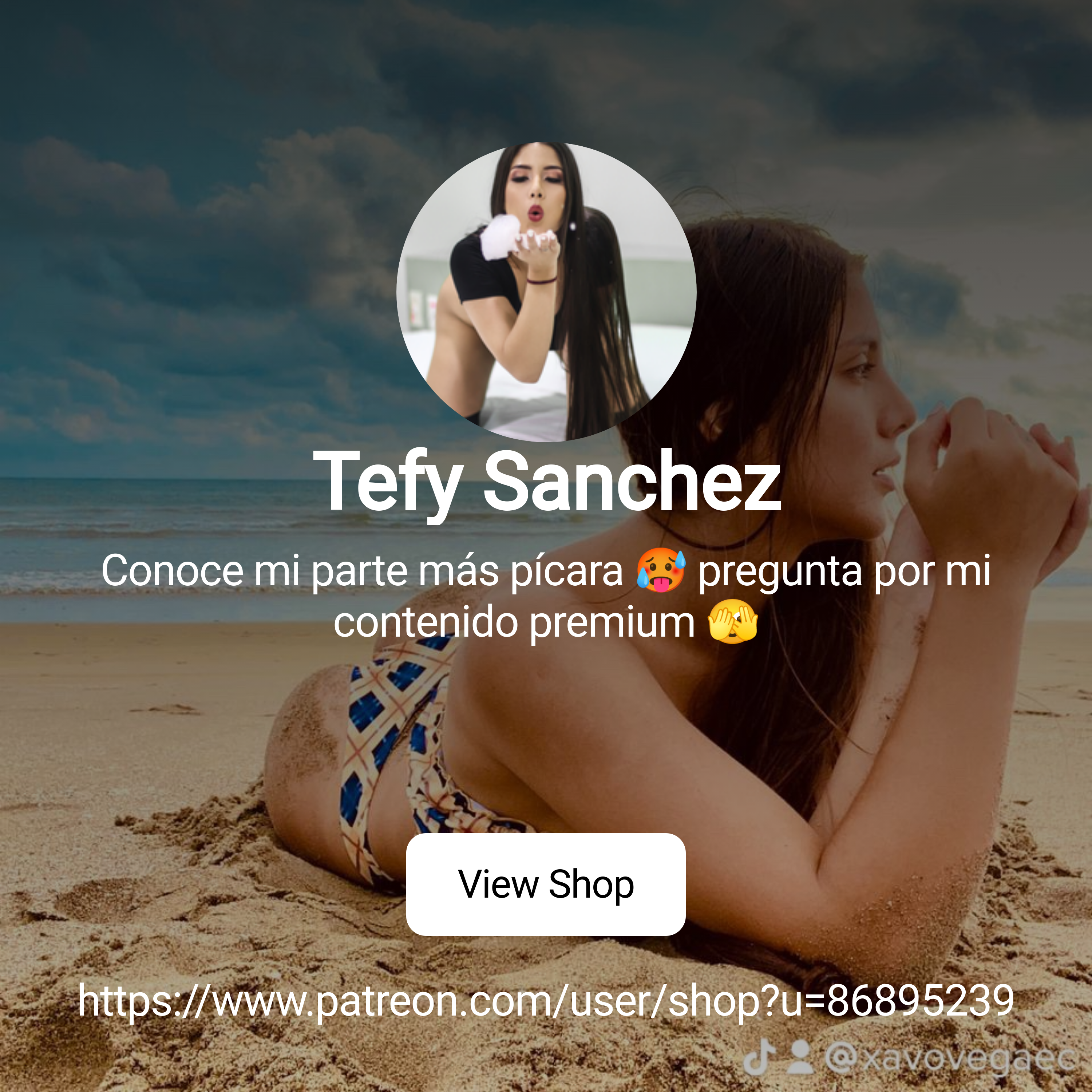 Tefy Sanchez | Conoce mi parte más pícara 🥵 pregunta por mi contenido  premium 🫣 | Patreon