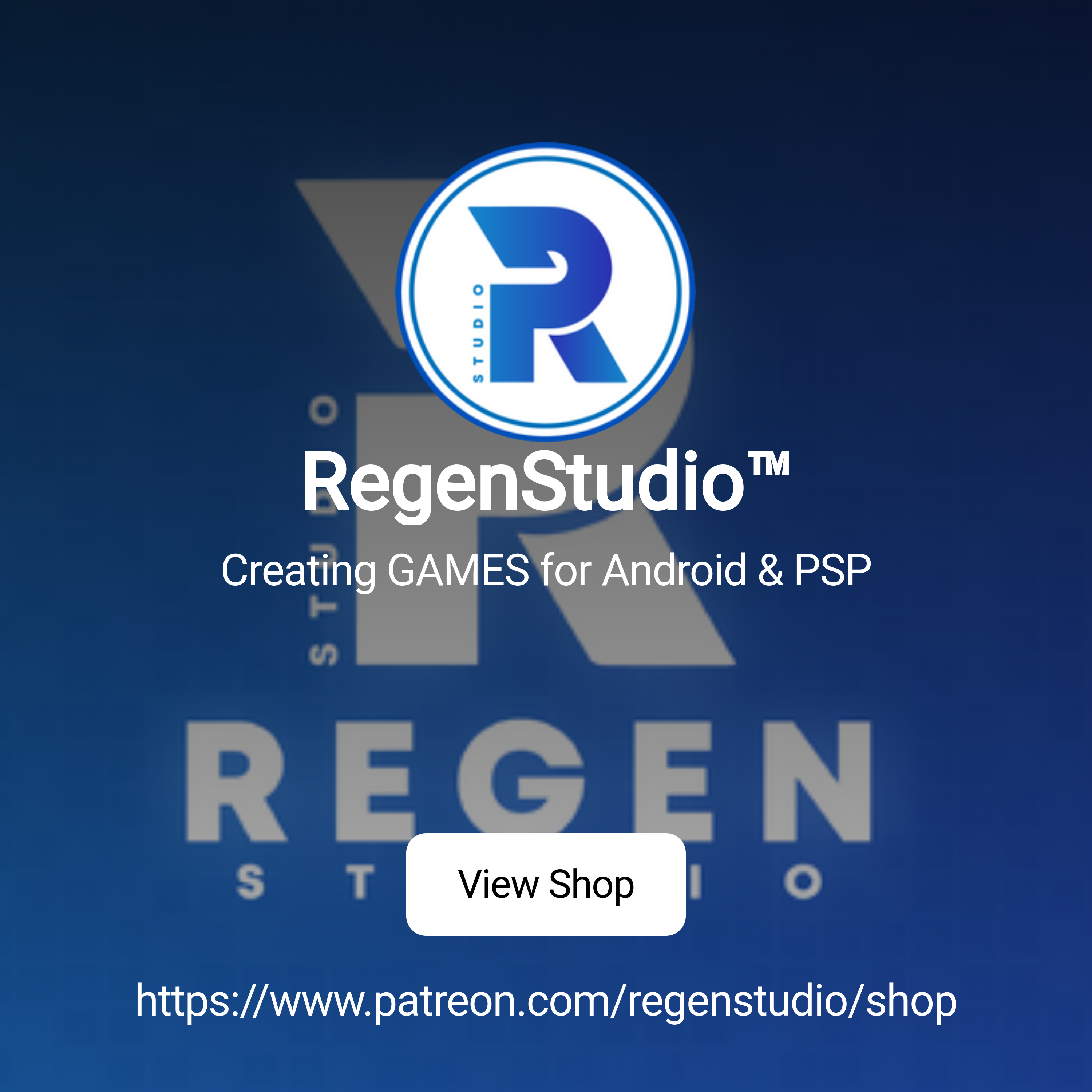 RegenStudio™ | Creating GAMES for Android & PSP | Patreon