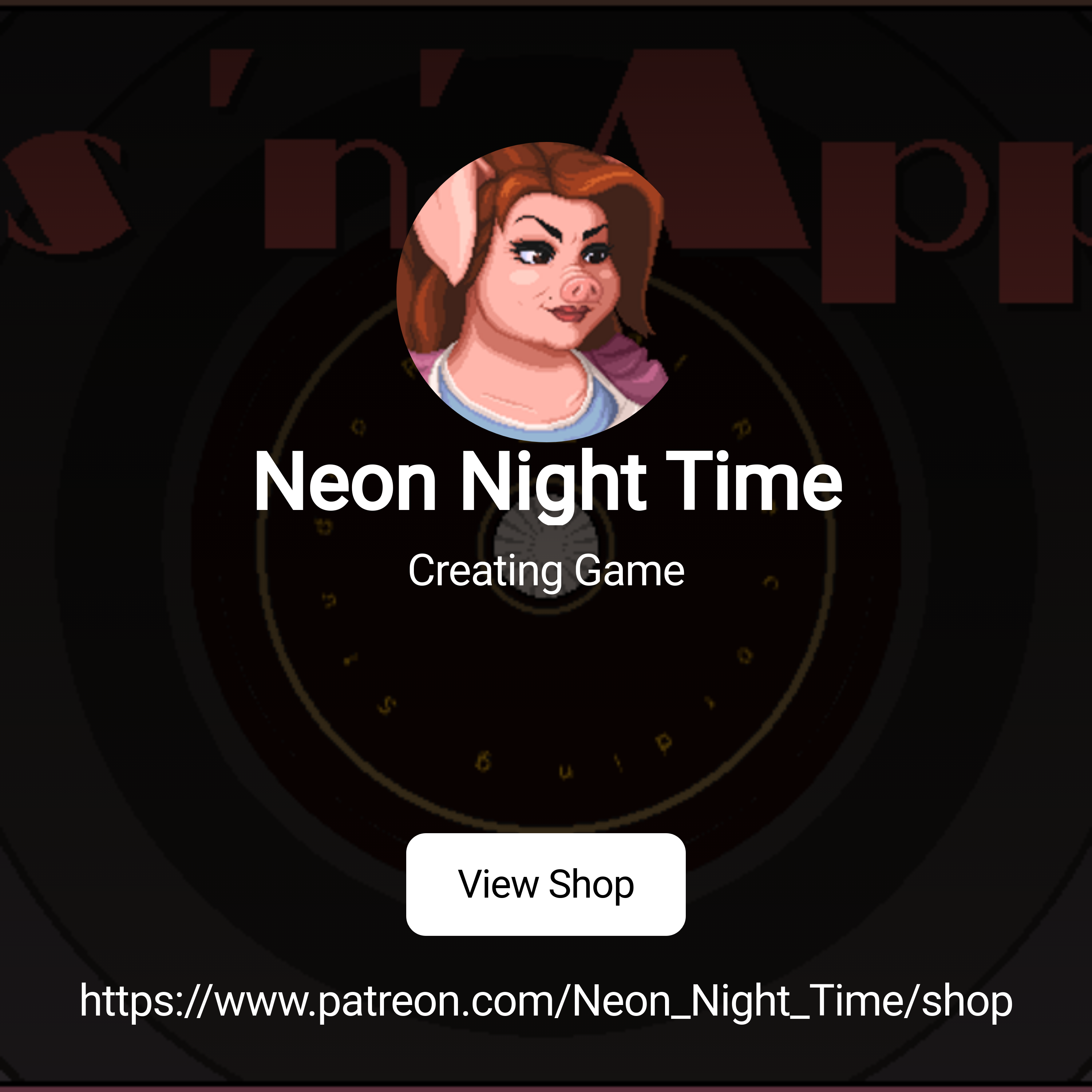 Neon Night Time | Creating Game | Patreon