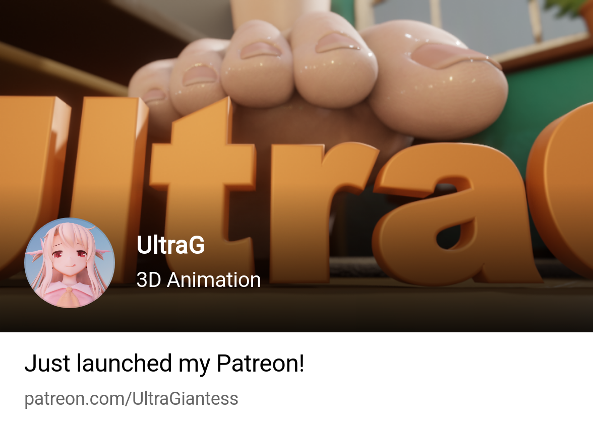 UltraG | 3D Animation | Patreon