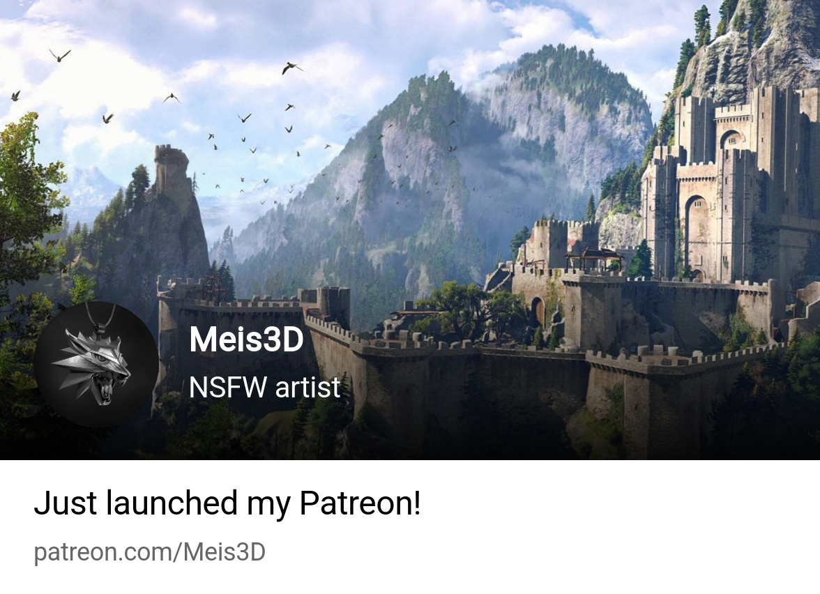 Meis3D | NSFW artist | Patreon
