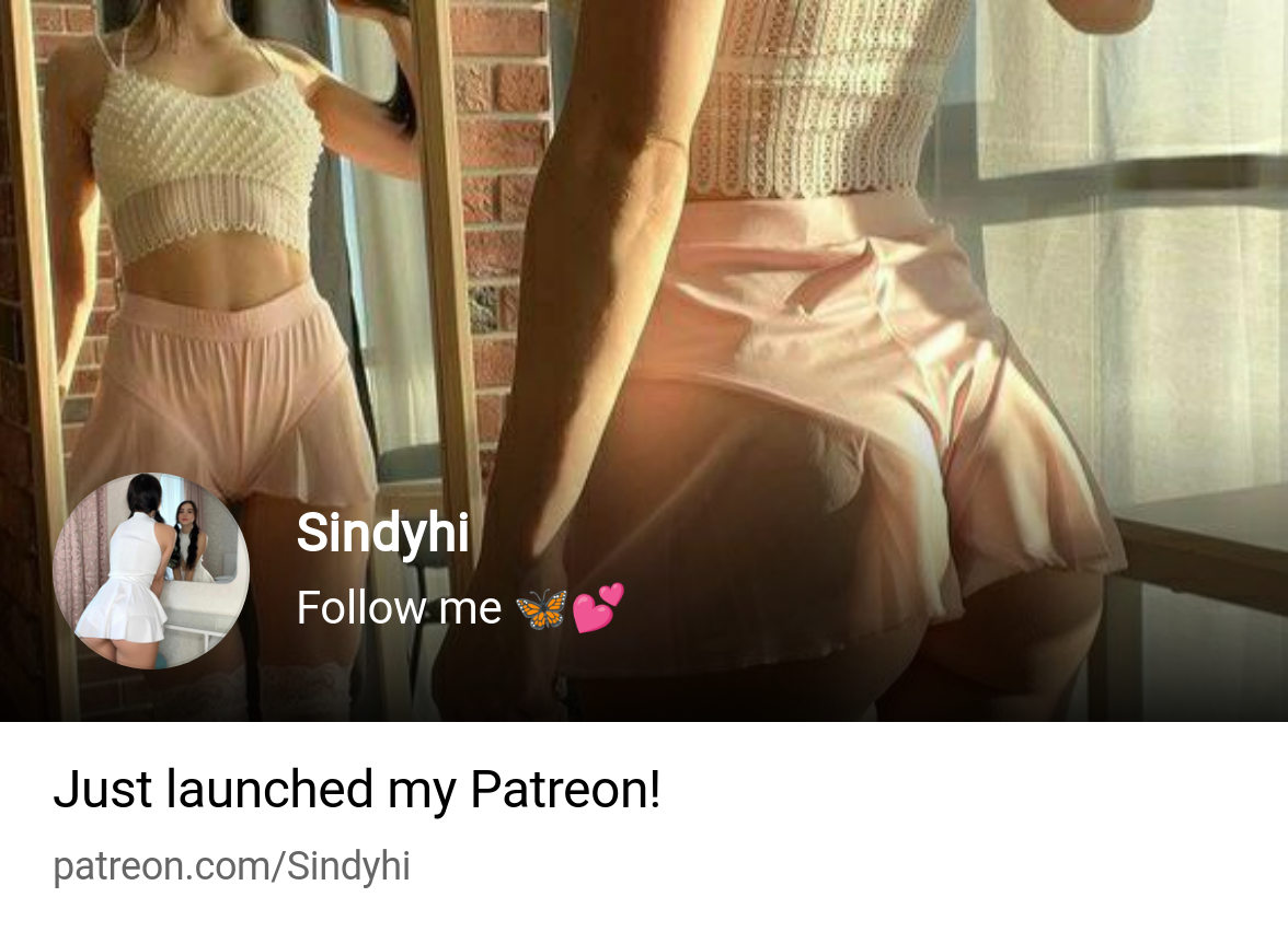 Sindyhi | Follow me 🦋💕 | Patreon