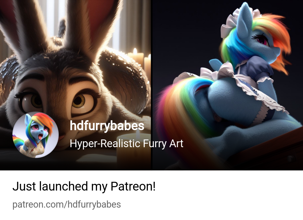 hdfurrybabes | Crafting Enchanting Realms: Exclusive Hyper-Realistic Furry  Art | Patreon