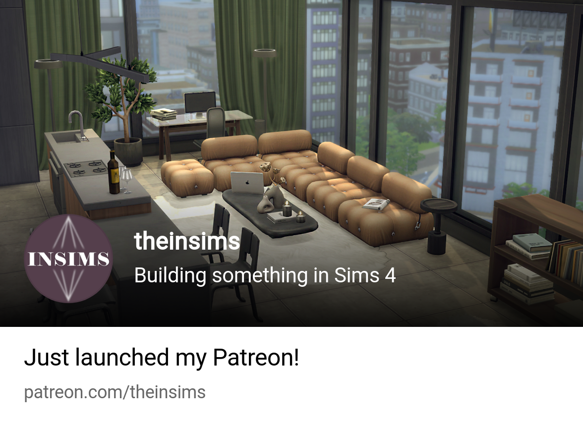 theinsims | Building something in Sims 4 | Patreon