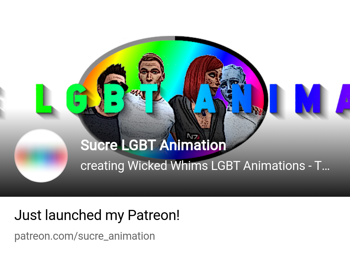 Sucre LGBT Animation | creating Wicked Whims LGBT Animations - The Sims 4 |  Patreon