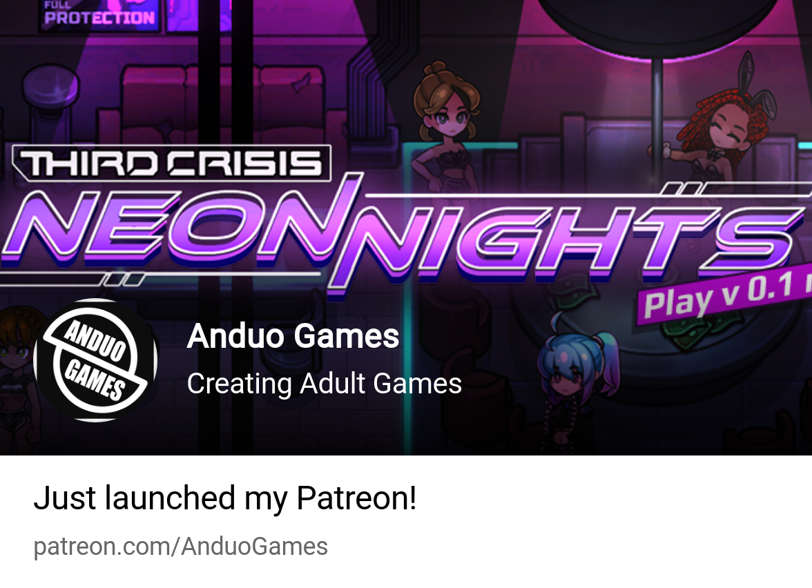 Anduo Games | Creating Adult Games | Patreon