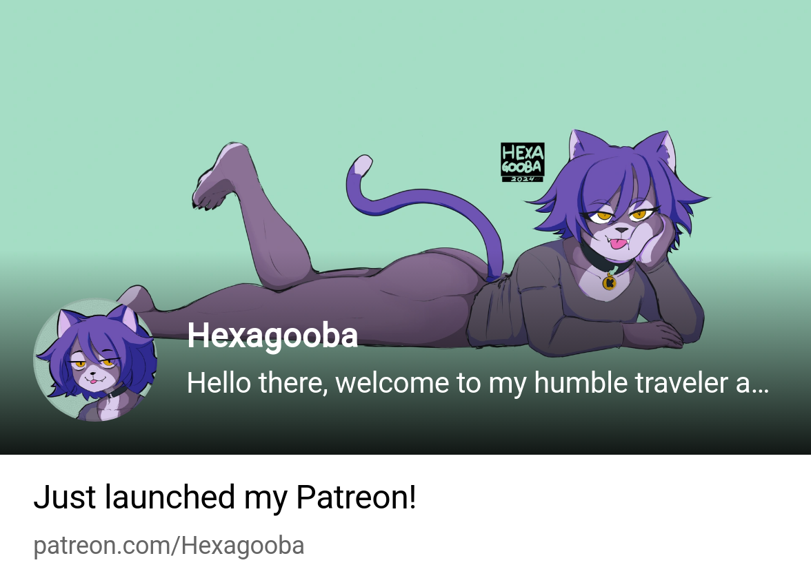 Hexagooba | Hello there, welcome to my humble traveler abode t | Patreon