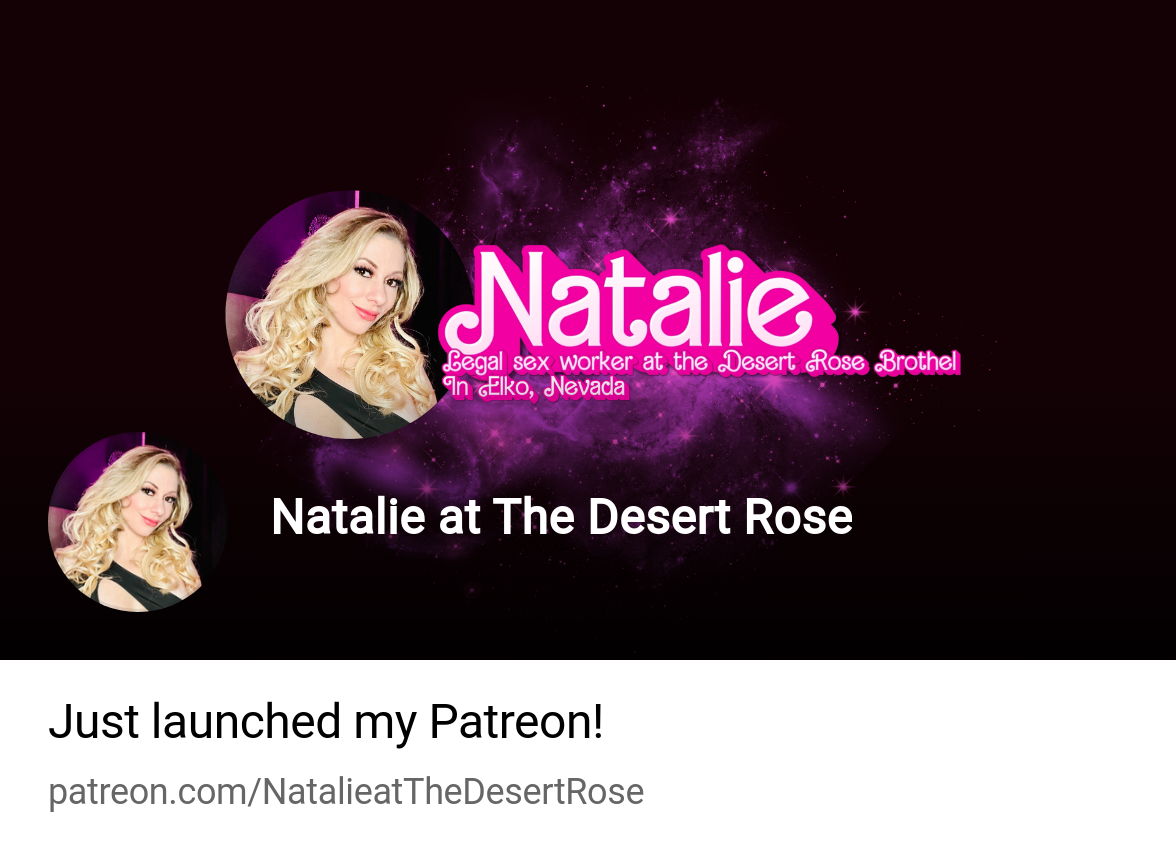 Natalie at The Desert Rose | Patreon