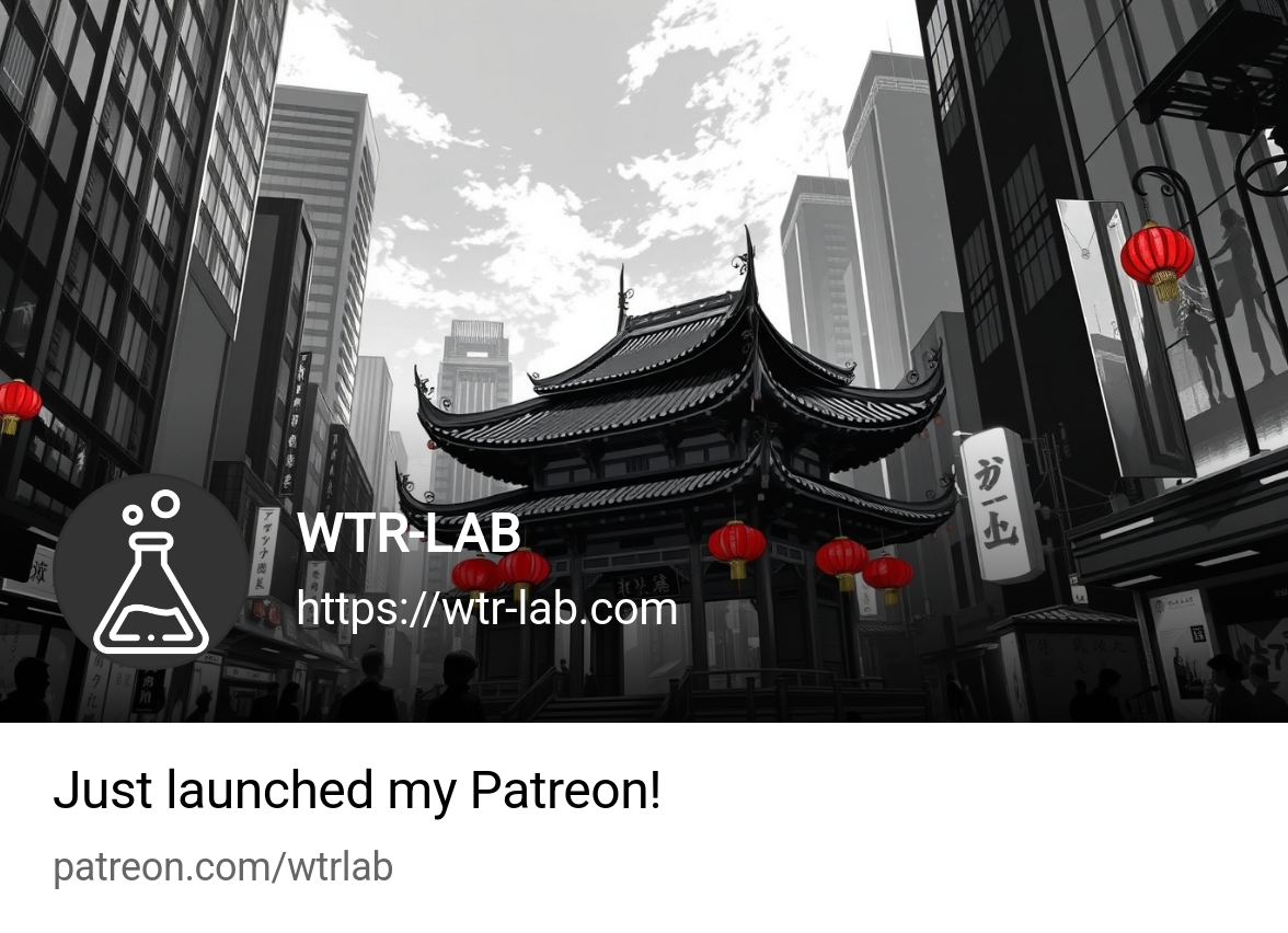 WTR-LAB | https://wtr-lab.com | Patreon