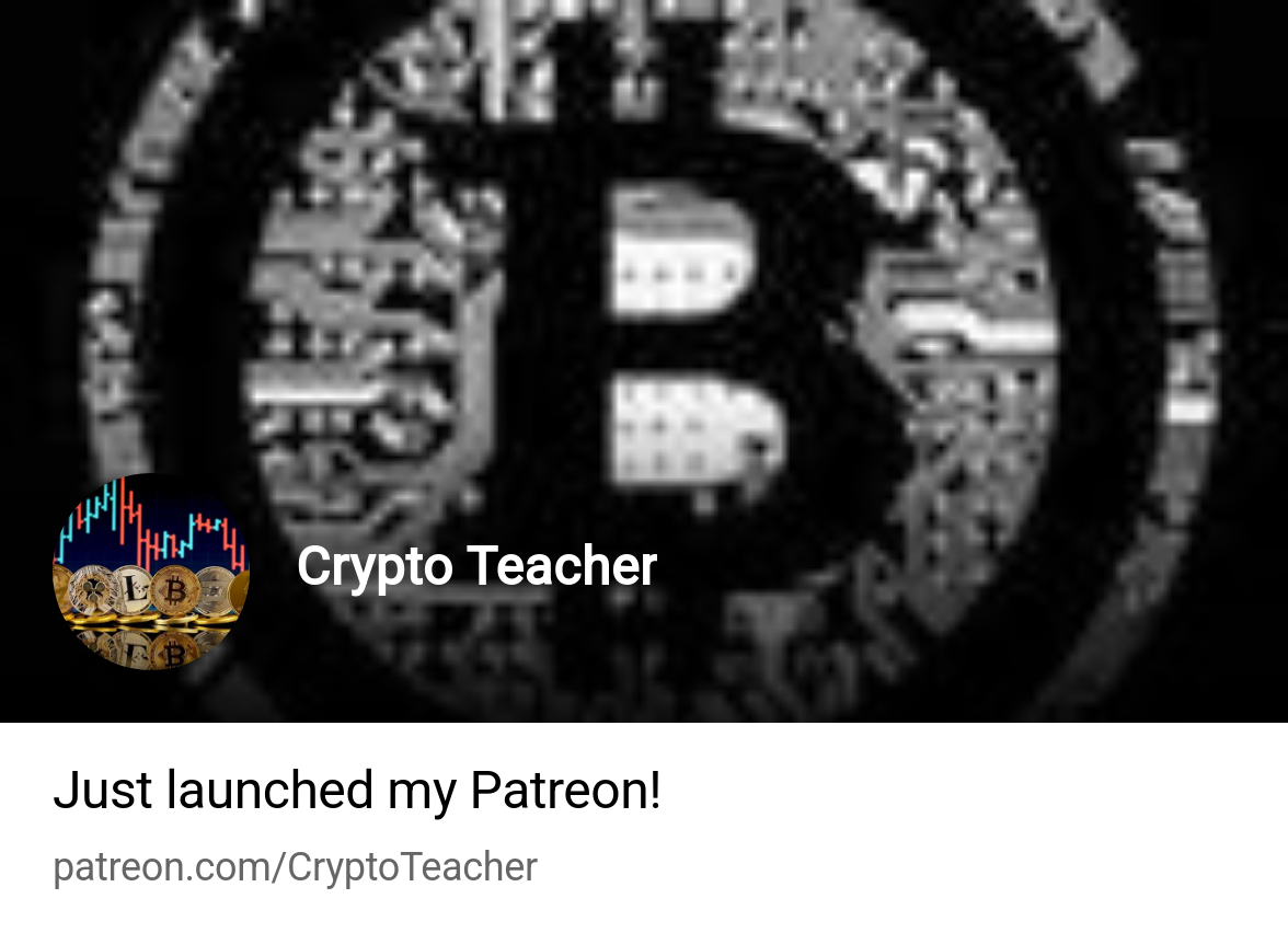 Crypto Teacher | Patreon