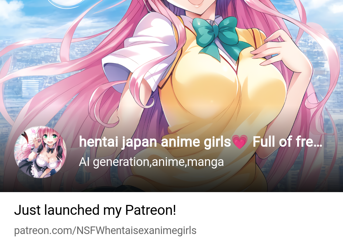 hentai japan anime girls💗 Full of free plans💗 | AI generation,anime,manga  | Patreon