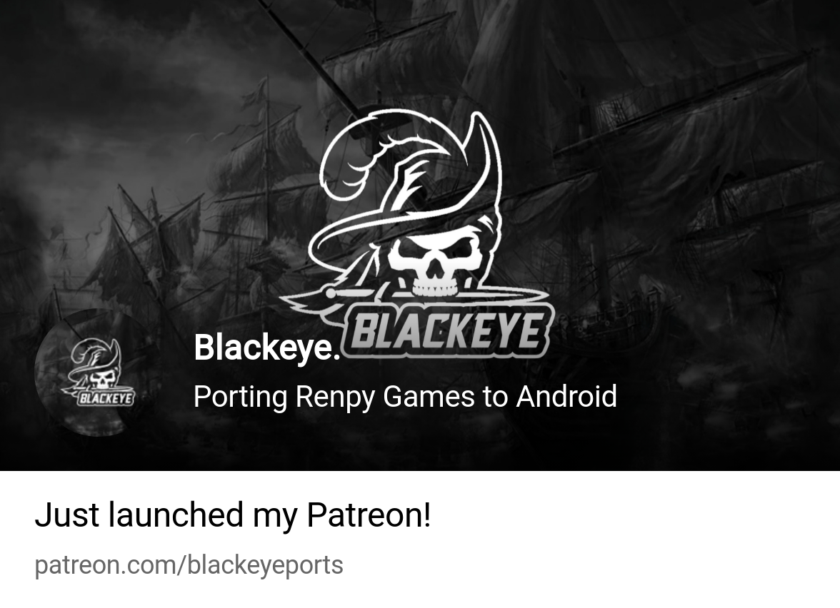 Blackeye. | Porting Renpy Games to Android | Patreon