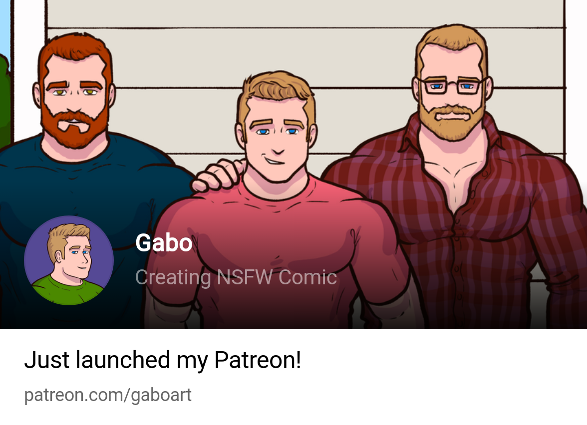Gabo | Creating NSFW Comic | Patreon