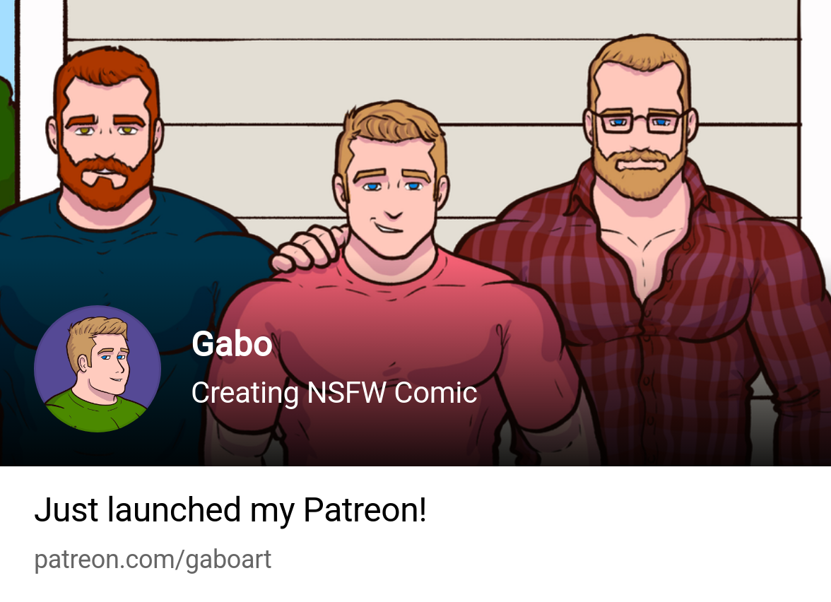 Gabo | Creating NSFW Comic | Patreon