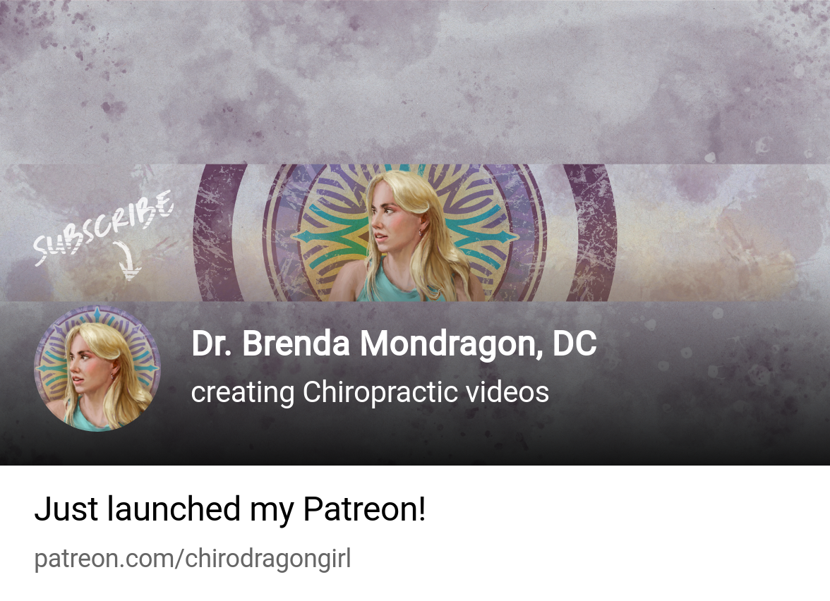 Dr. Brenda Mondragon, DC | creating Chiropractic videos | Patreon