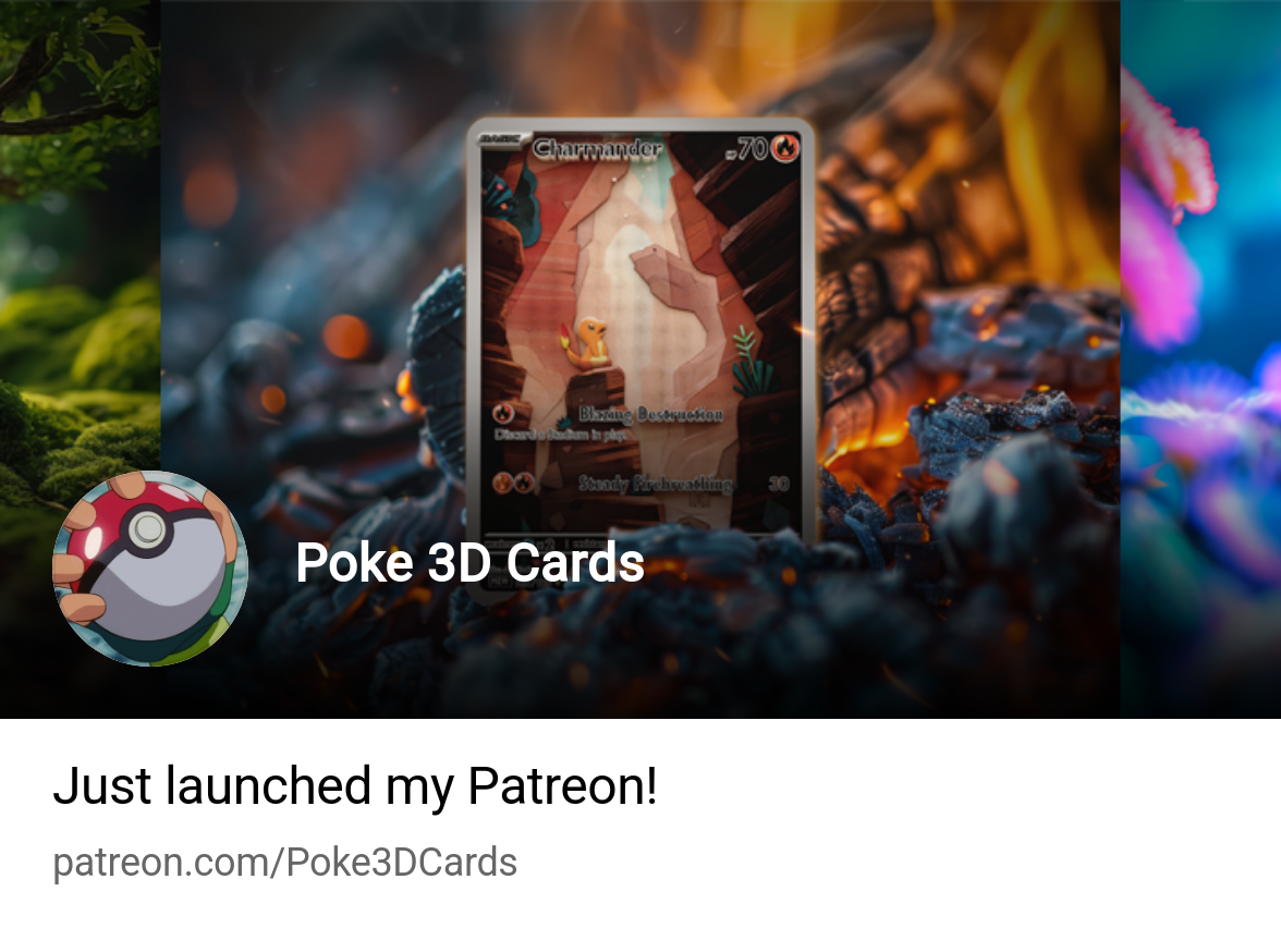 Poke 3D Cards | Patreon