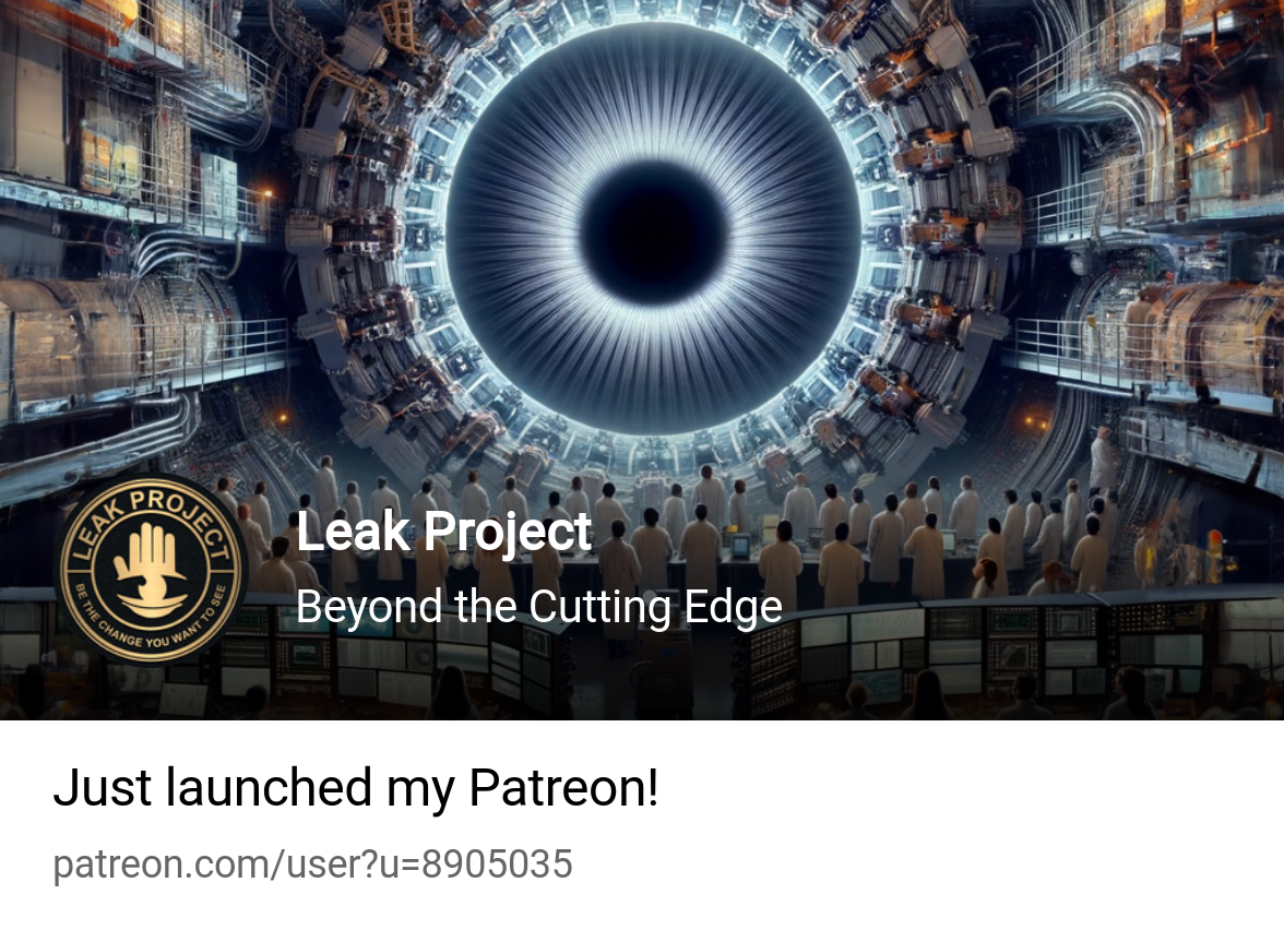 Leak Project | Beyond the Cutting Edge | Patreon