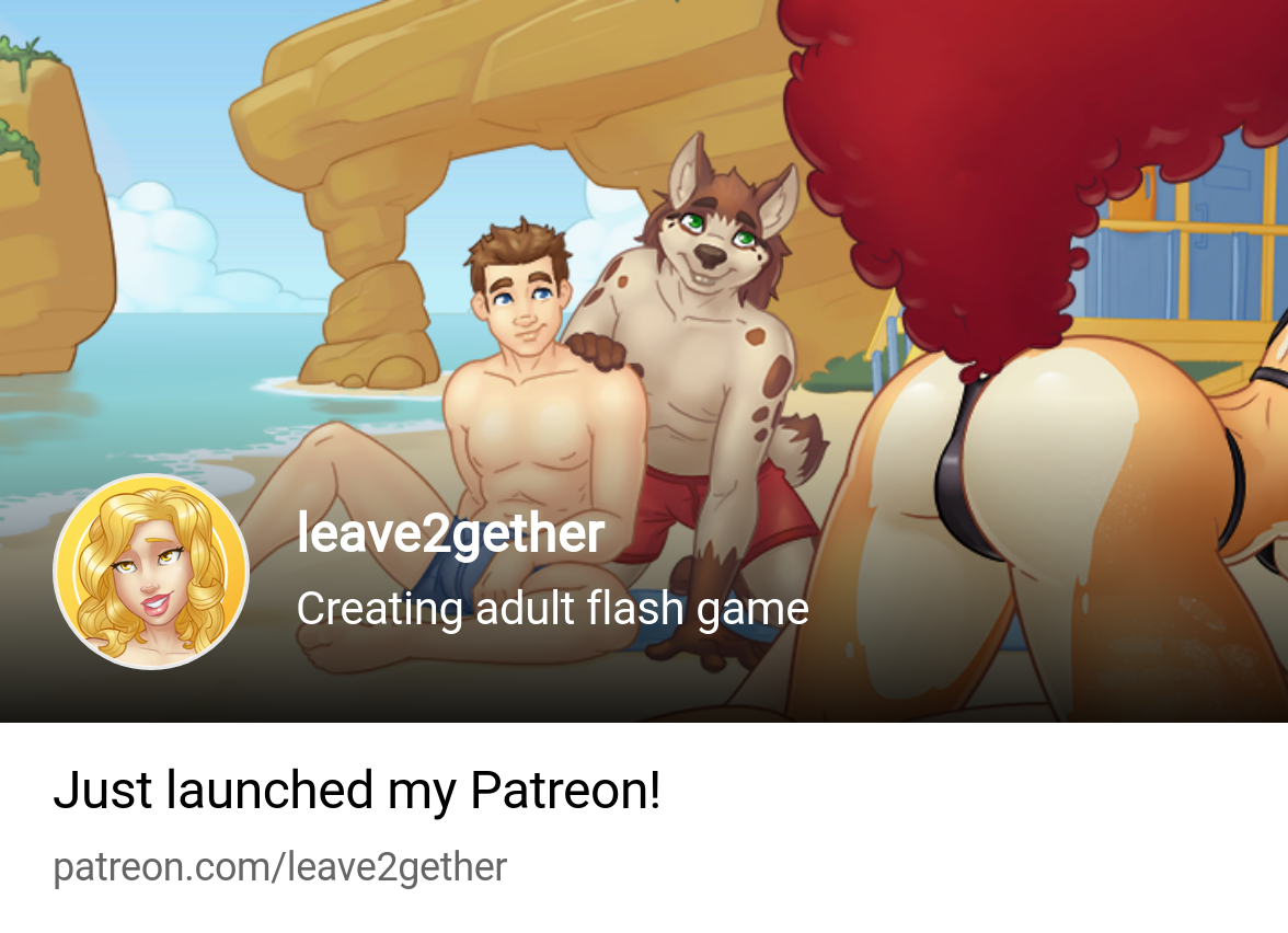 leave2gether | Creating adult flash game | Patreon