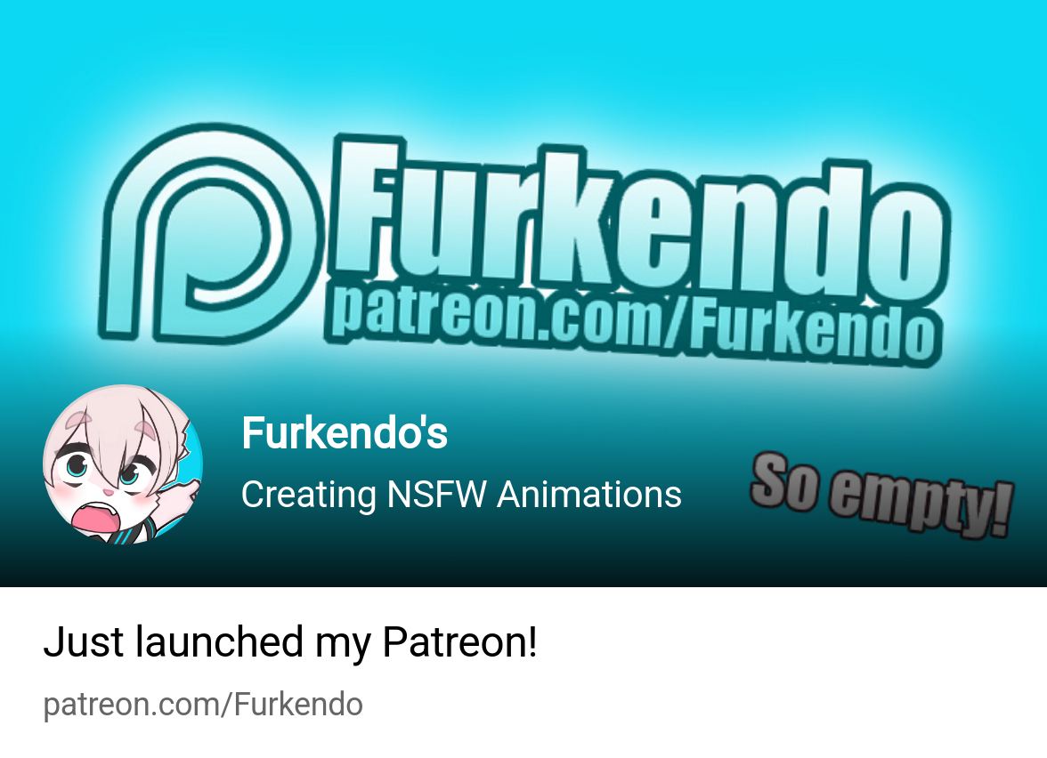 Furkendos | Creating NSFW Animations | Patreon