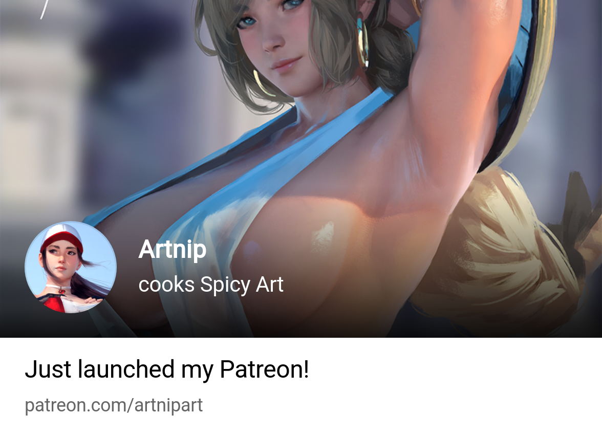 Artnip | creating Sexy Art | Patreon