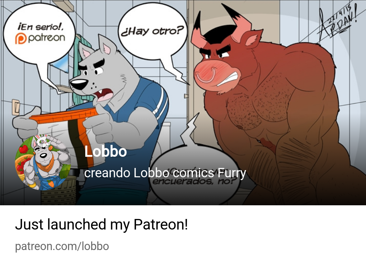 Lobbo | creando Lobbo comics Furry | Patreon