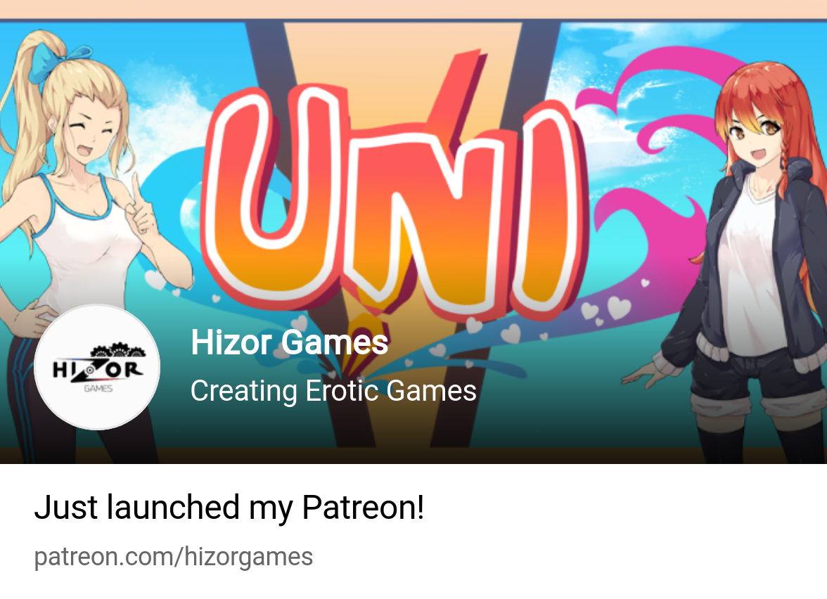 Hizor Games | Creating Erotic Games | Patreon