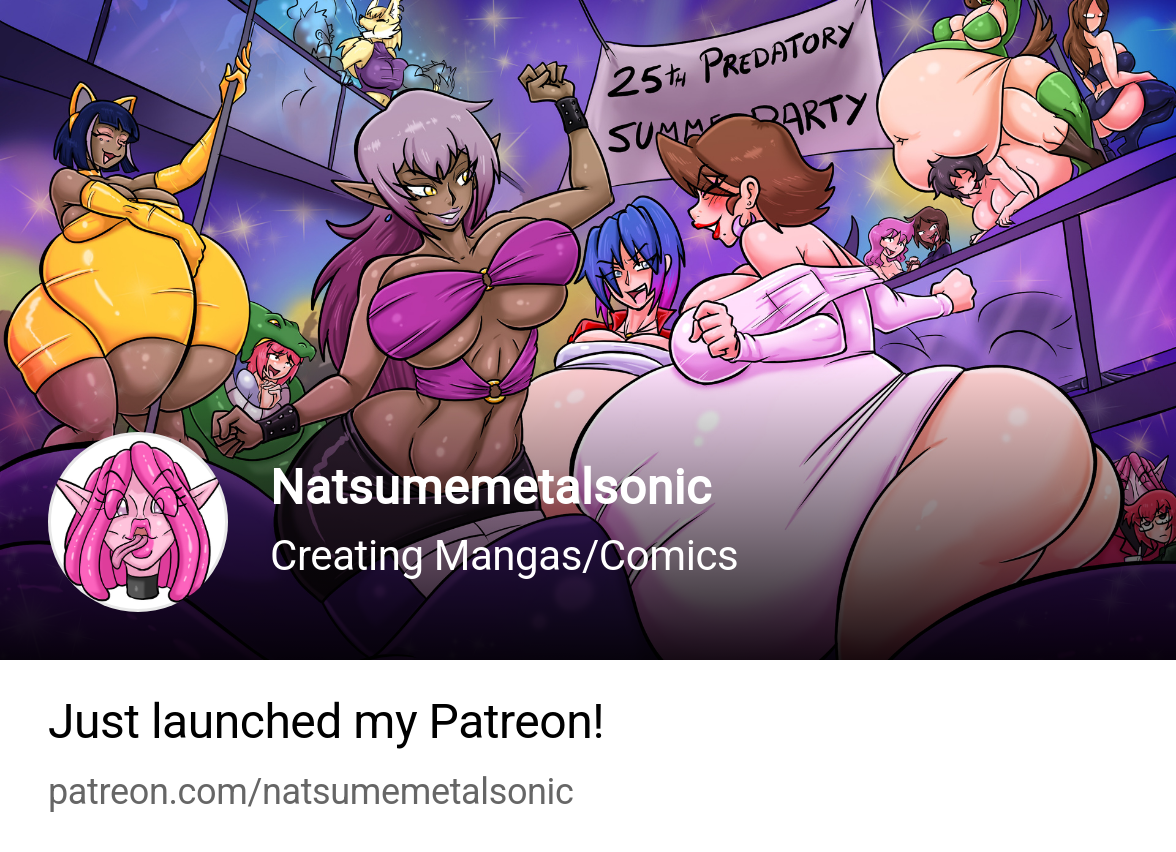 Natsumemetalsonic | Creating MangasComics | Patreon
