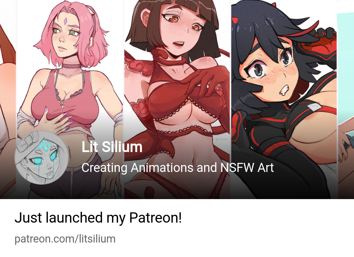 Lit Silium | creating Animations and NSFW Art | Patreon