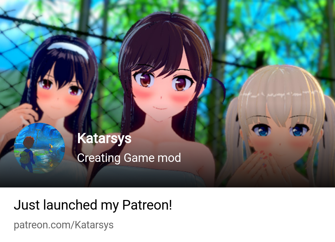 Katarsys | Creating Game mod | Patreon